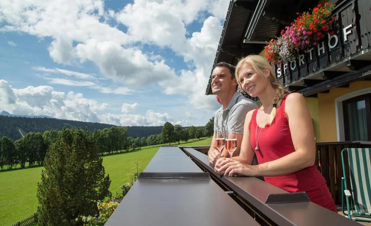 View (from property/room) in Hotel Sporthof Austria