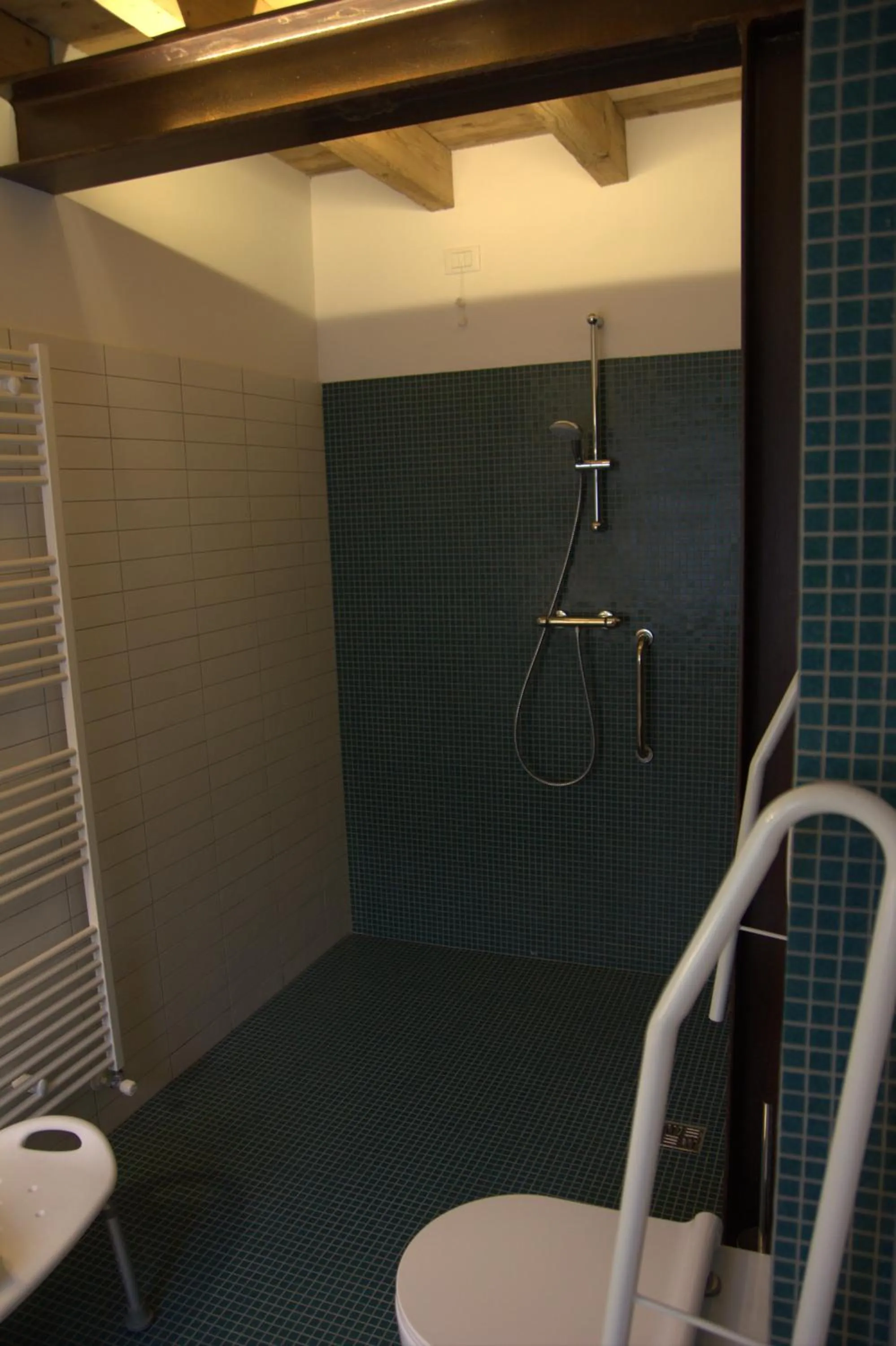 Bathroom in Hotel Dal Menga