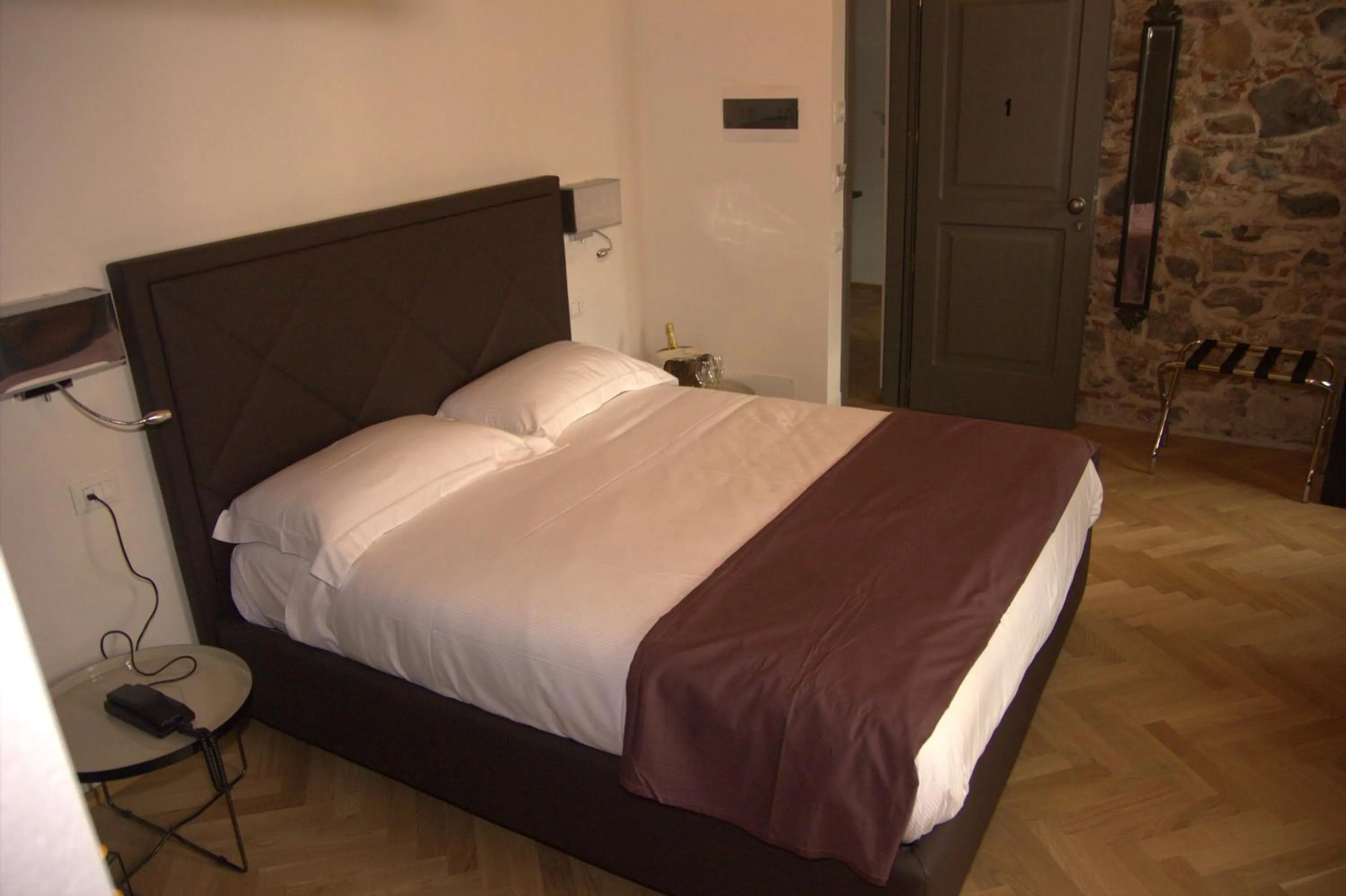 Bed in Hotel Dal Menga