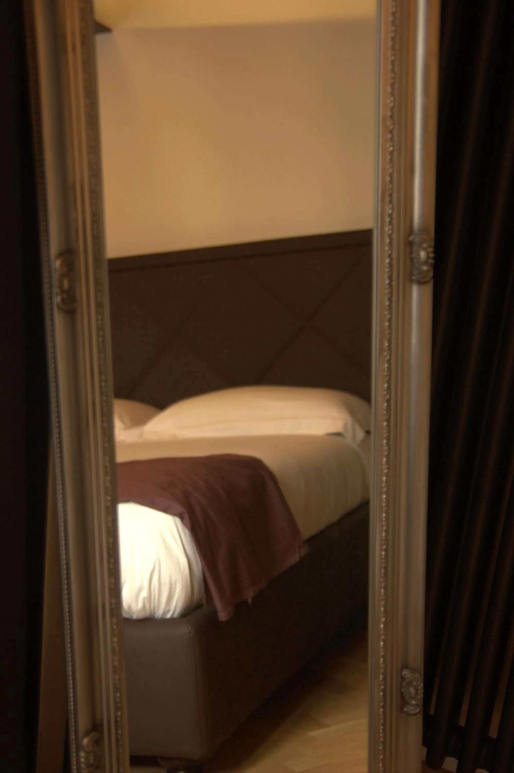 Bed in Hotel Dal Menga