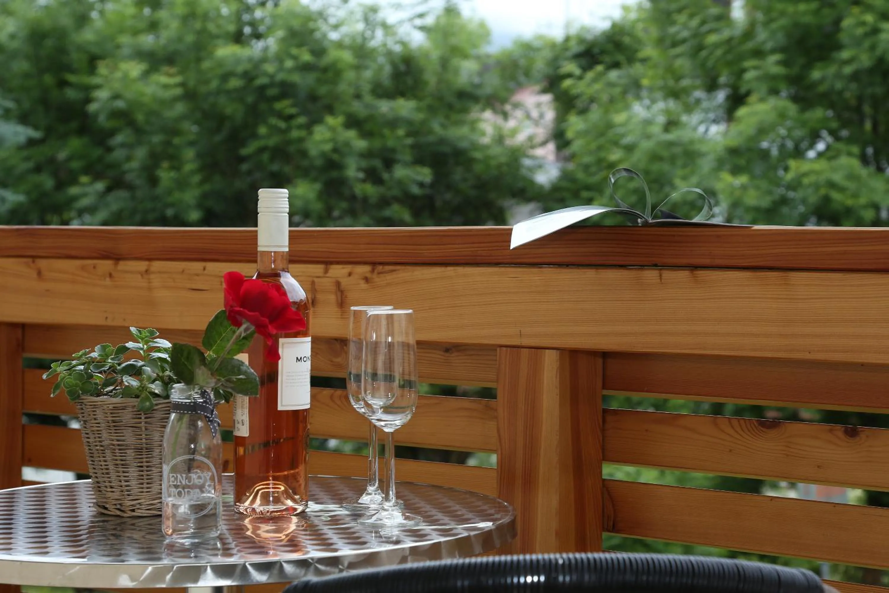 Balcony/Terrace in Chalet Jasmin