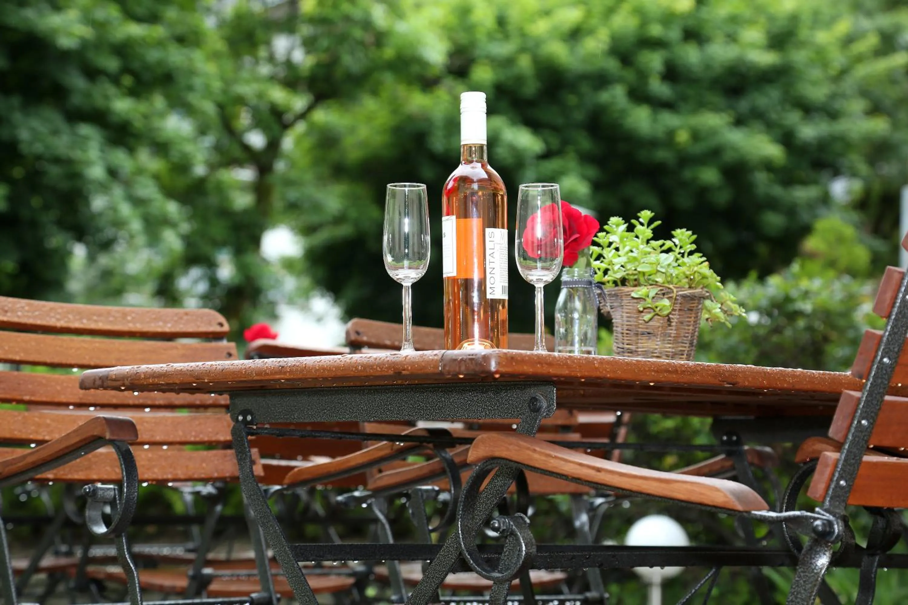 Balcony/Terrace in Chalet Jasmin