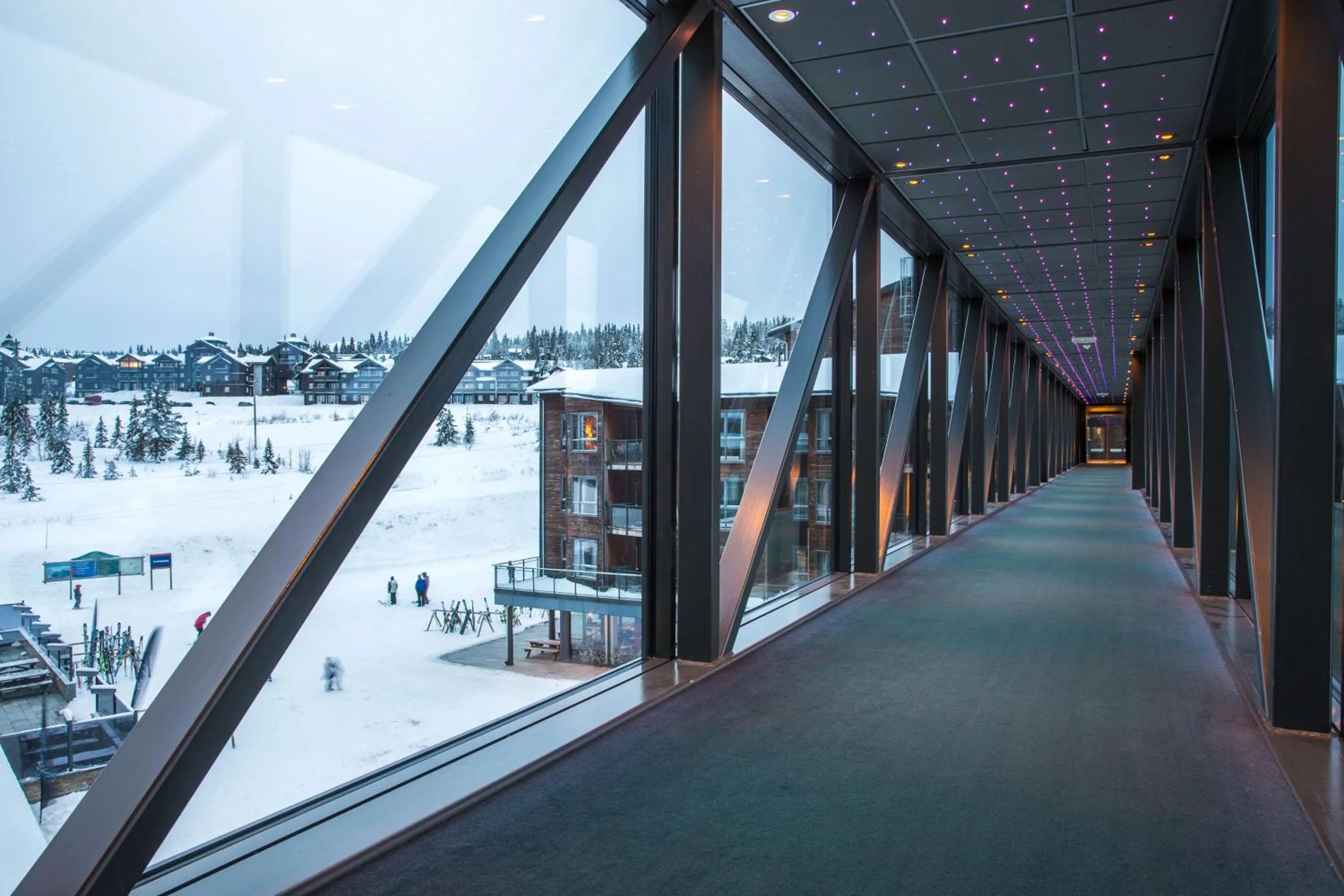 On site in Skistar Lodge Trysil