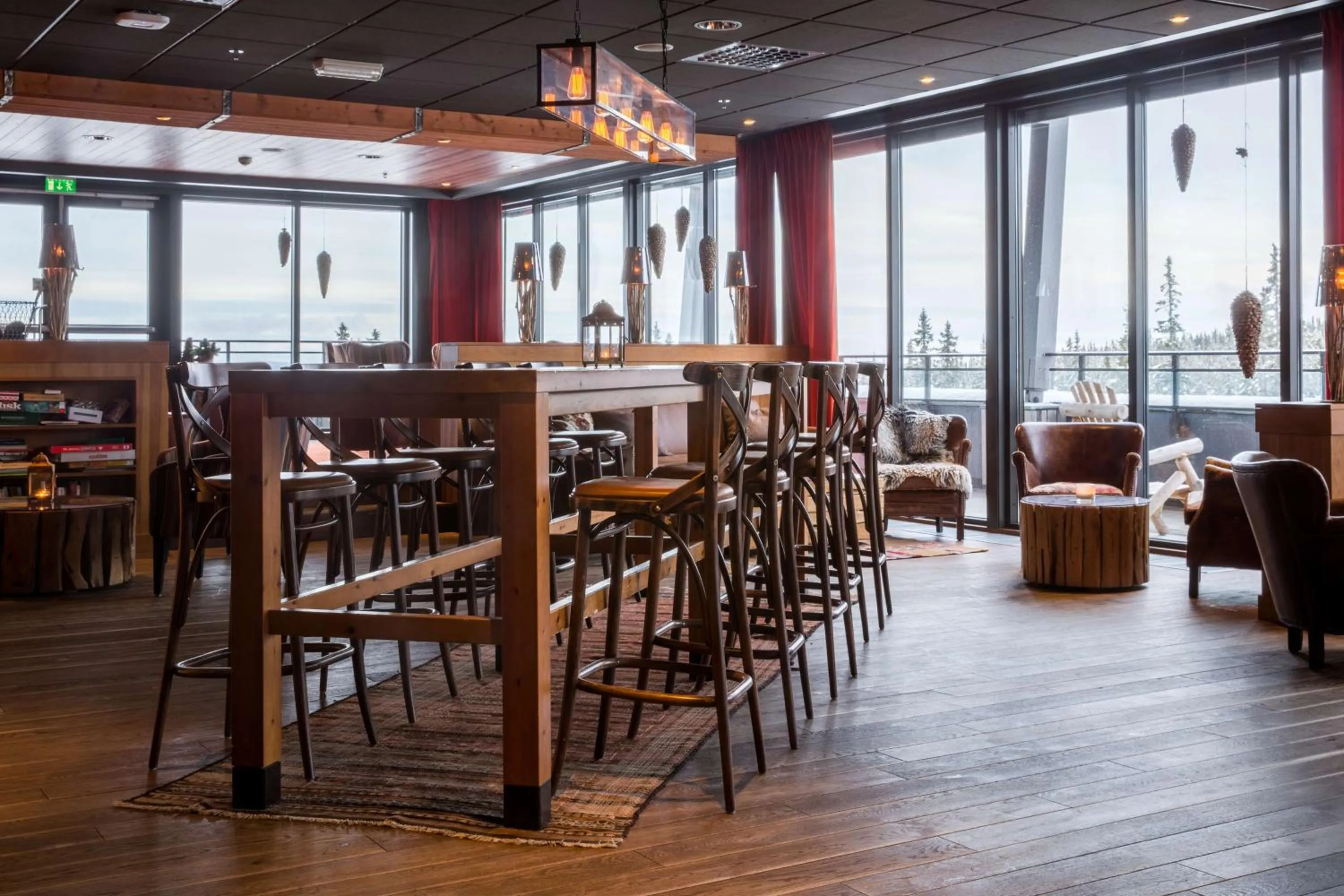 Lounge or bar in Skistar Lodge Trysil