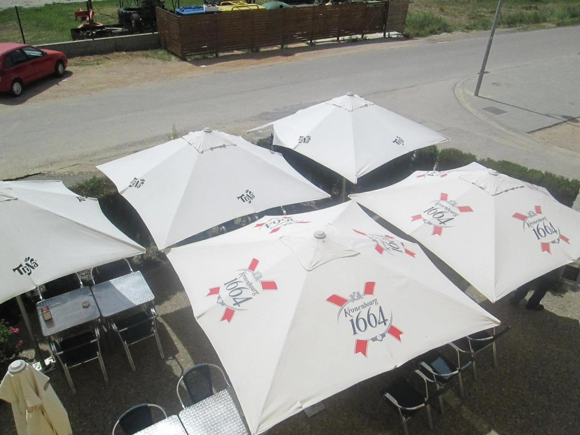 Patio in Hostal Avi Pep