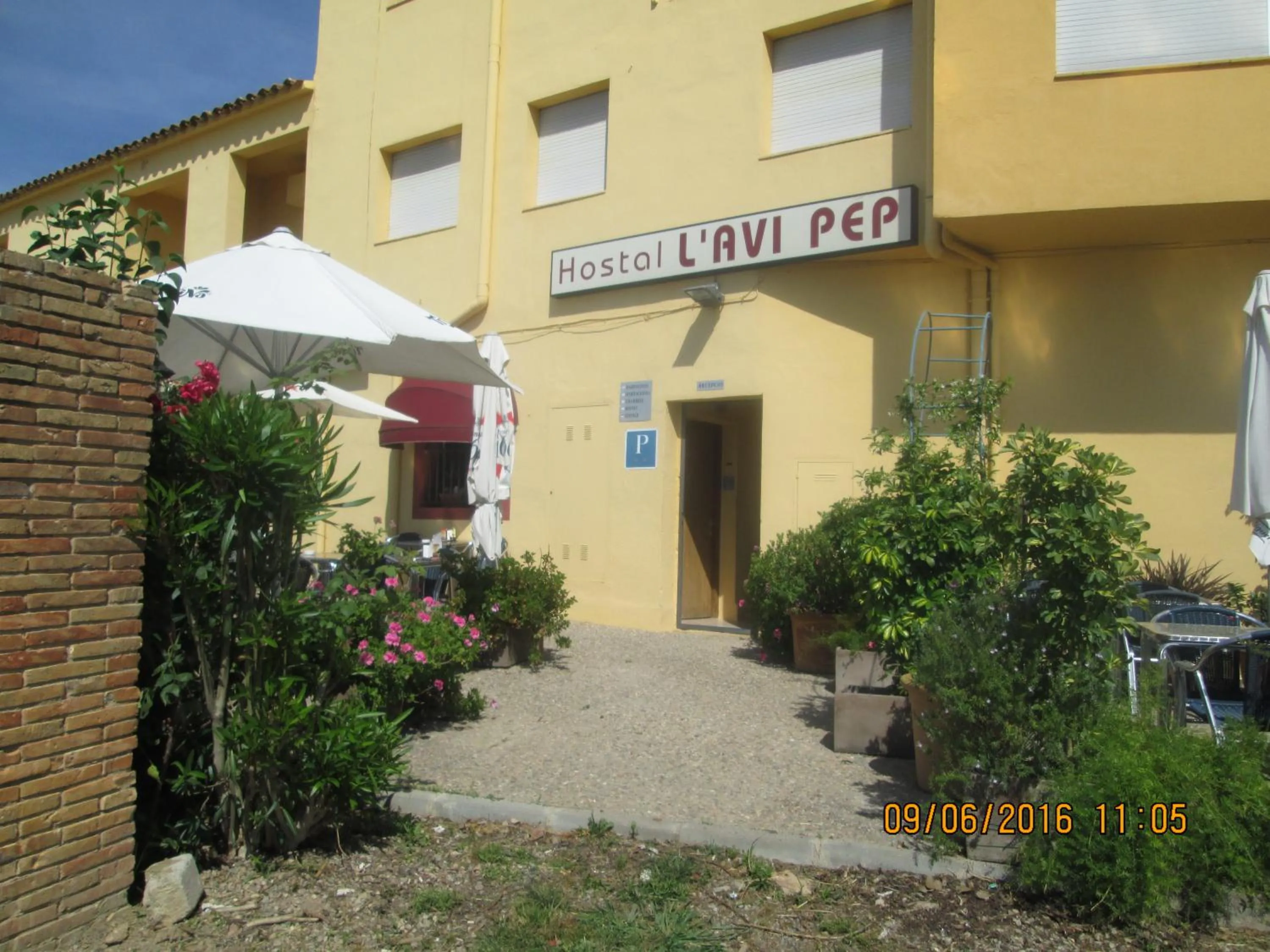 Lobby or reception in Hostal Avi Pep