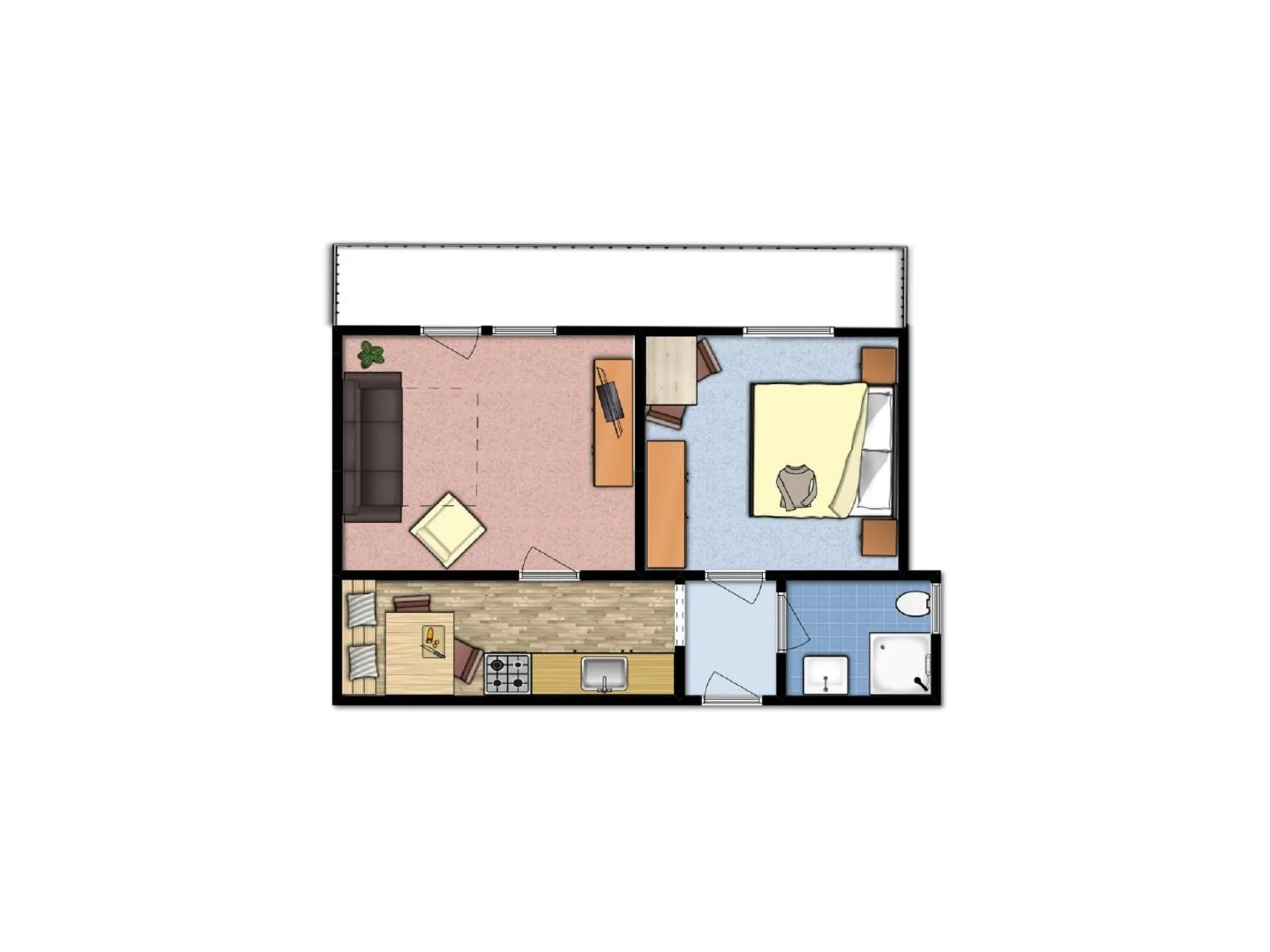 Floor plan in Kristiania