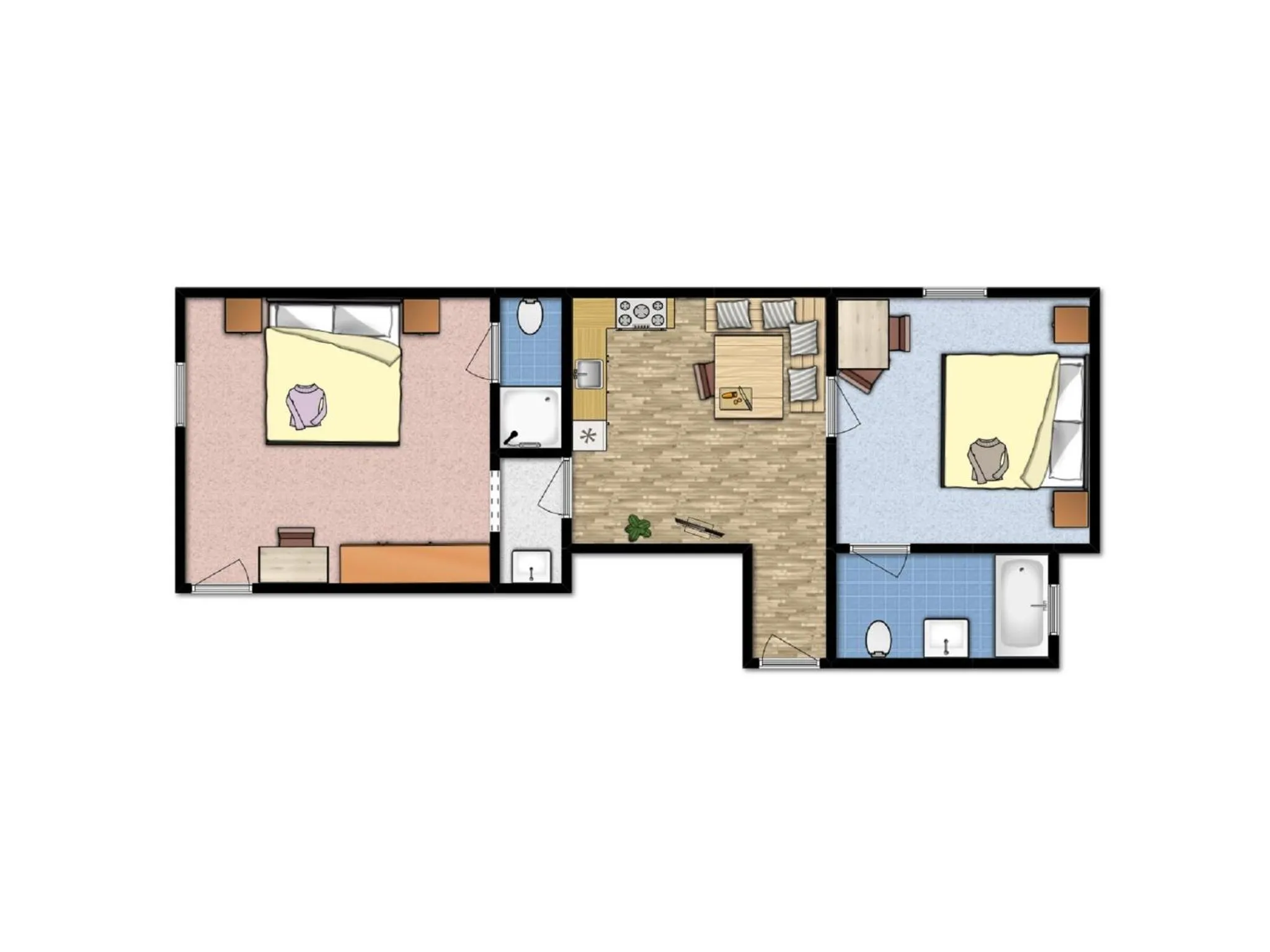 Floor plan in Kristiania