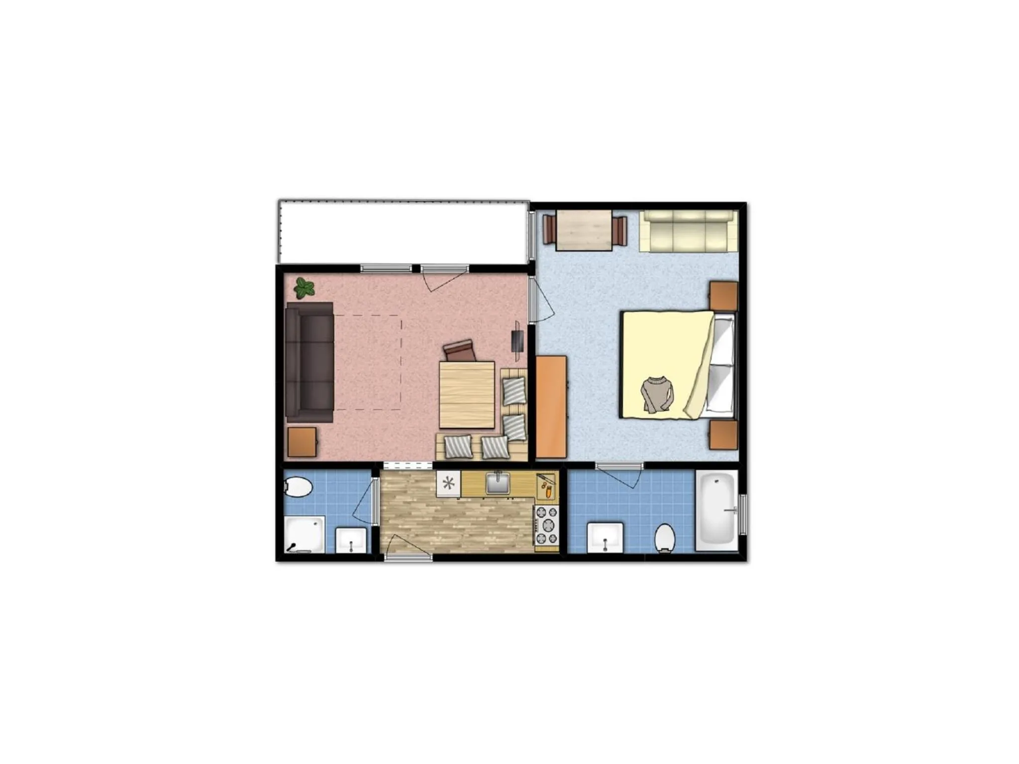 Floor plan in Kristiania