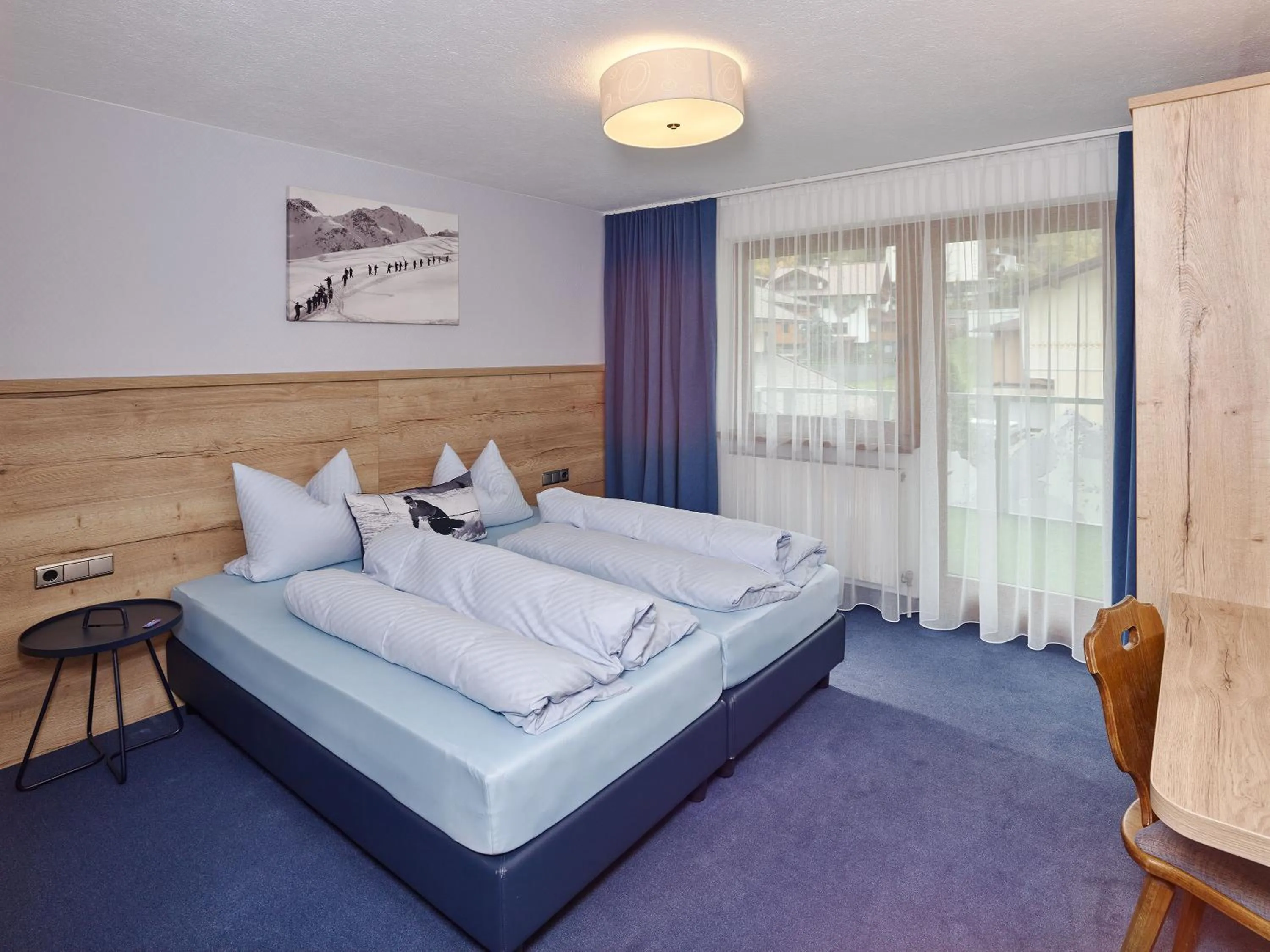 Bedroom, Bed in Kristiania