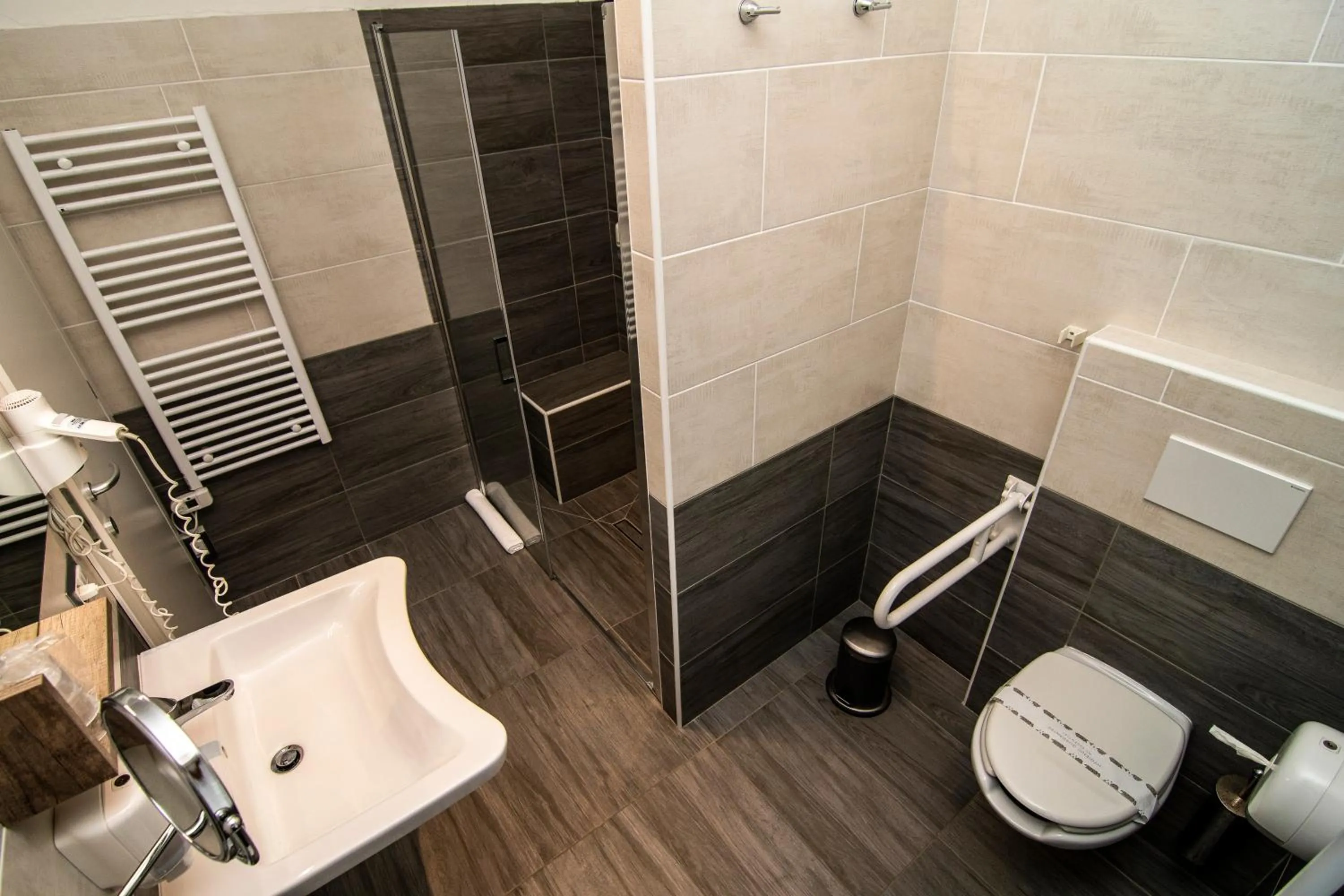 Bathroom in Hotel Saligari