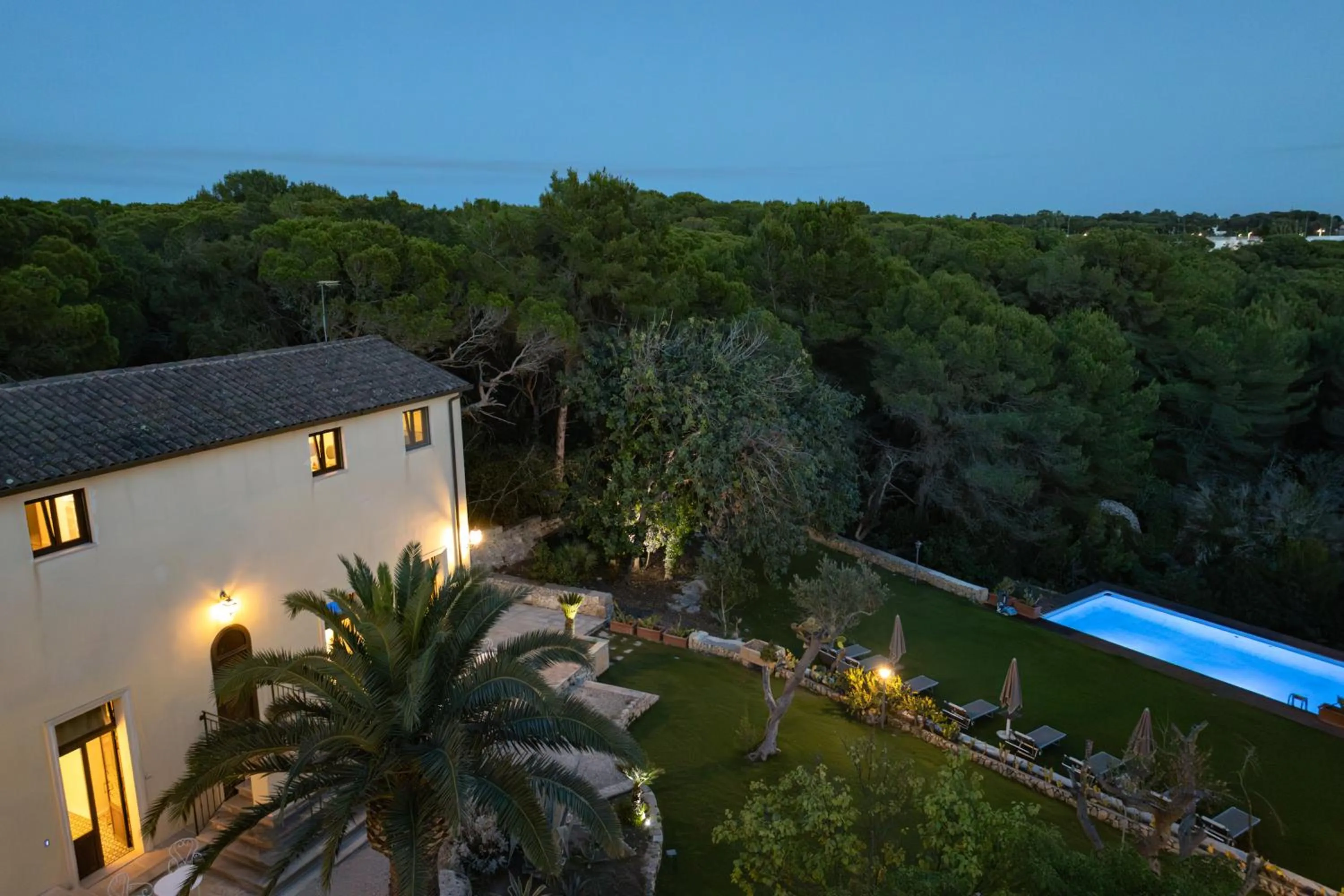 Natural landscape in Villa Scinata Dimora Storica