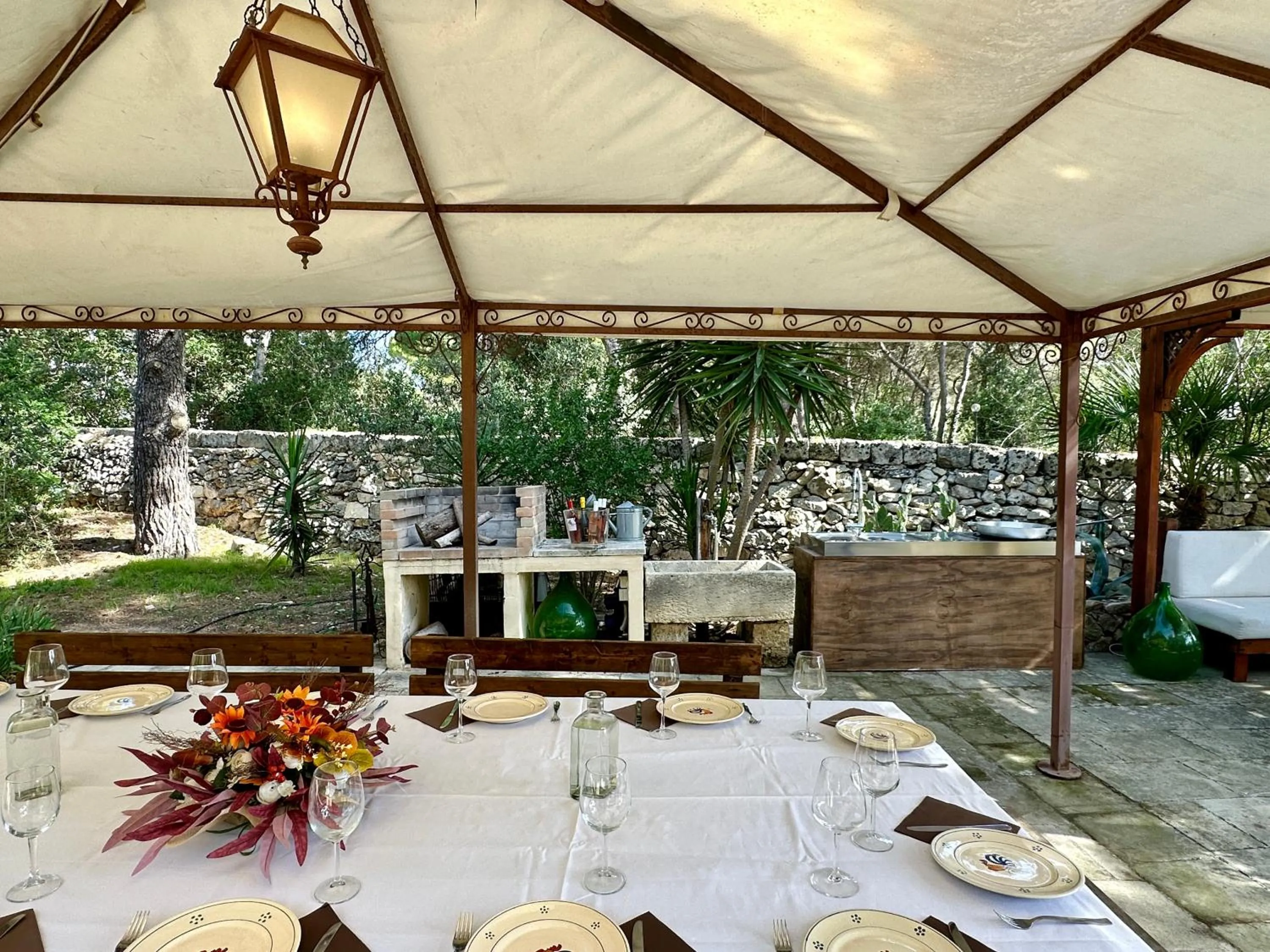 Patio in Villa Scinata Dimora Storica