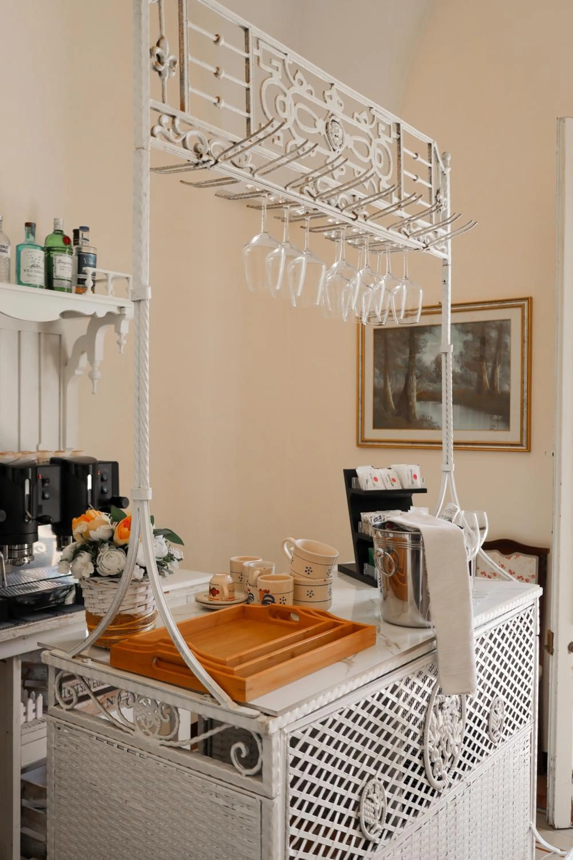 Dining area in Villa Scinata Dimora Storica