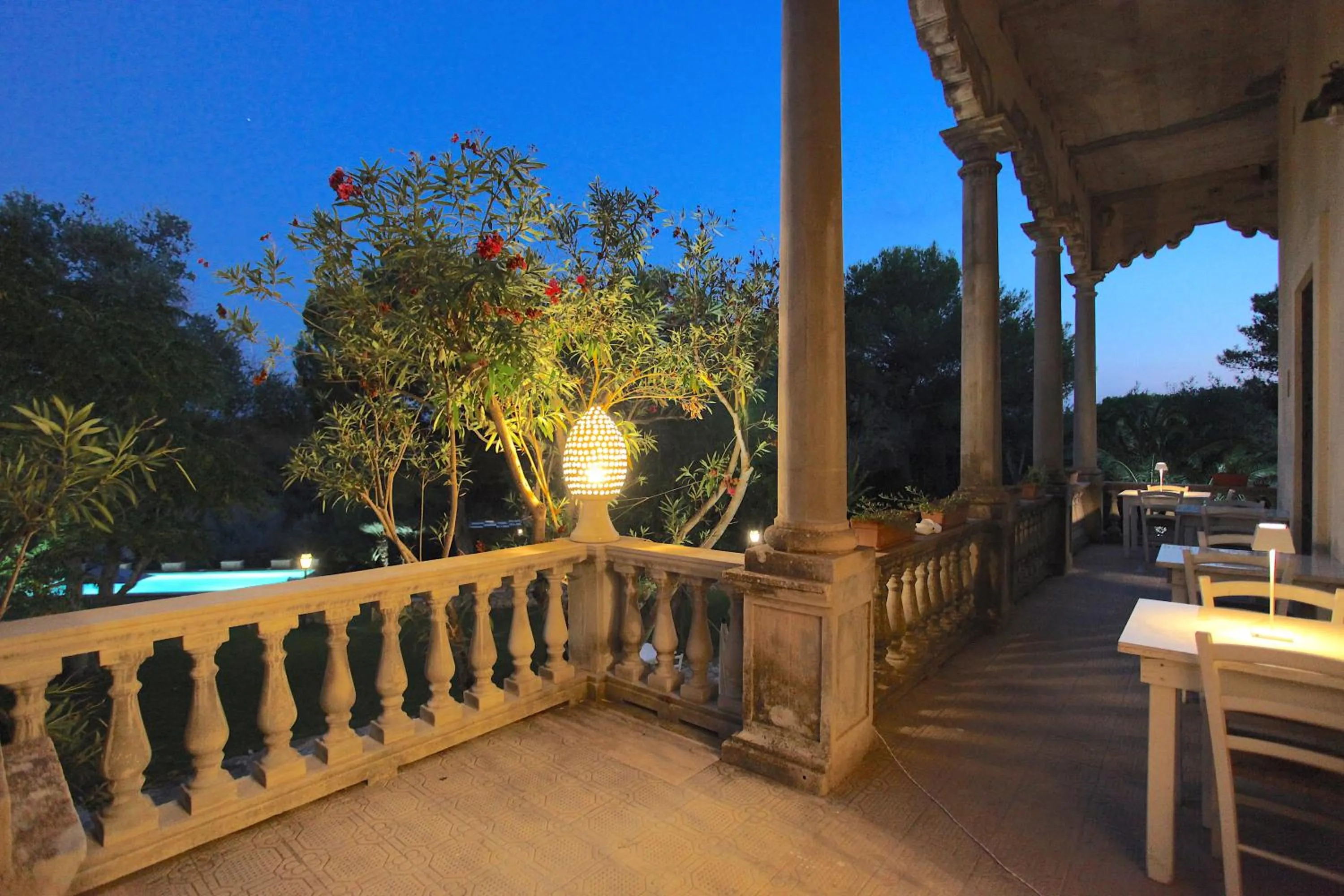 Patio in Villa Scinata Dimora Storica