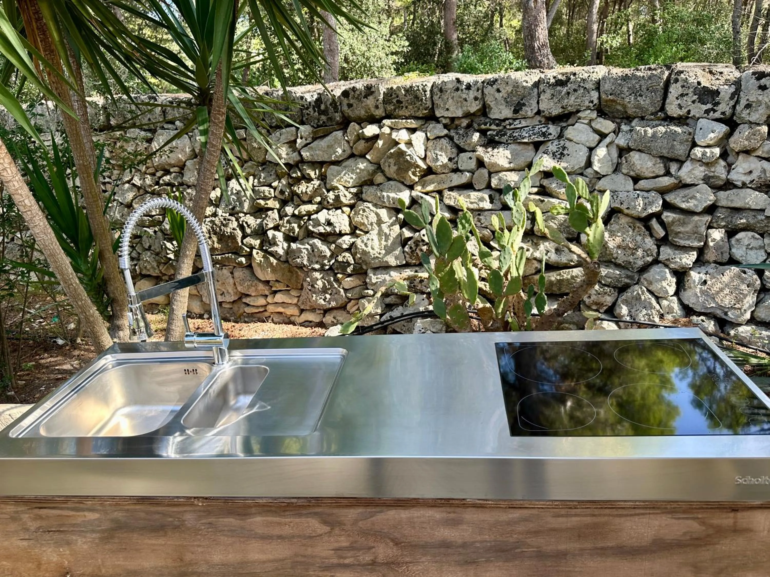 Kitchen or kitchenette in Villa Scinata Dimora Storica