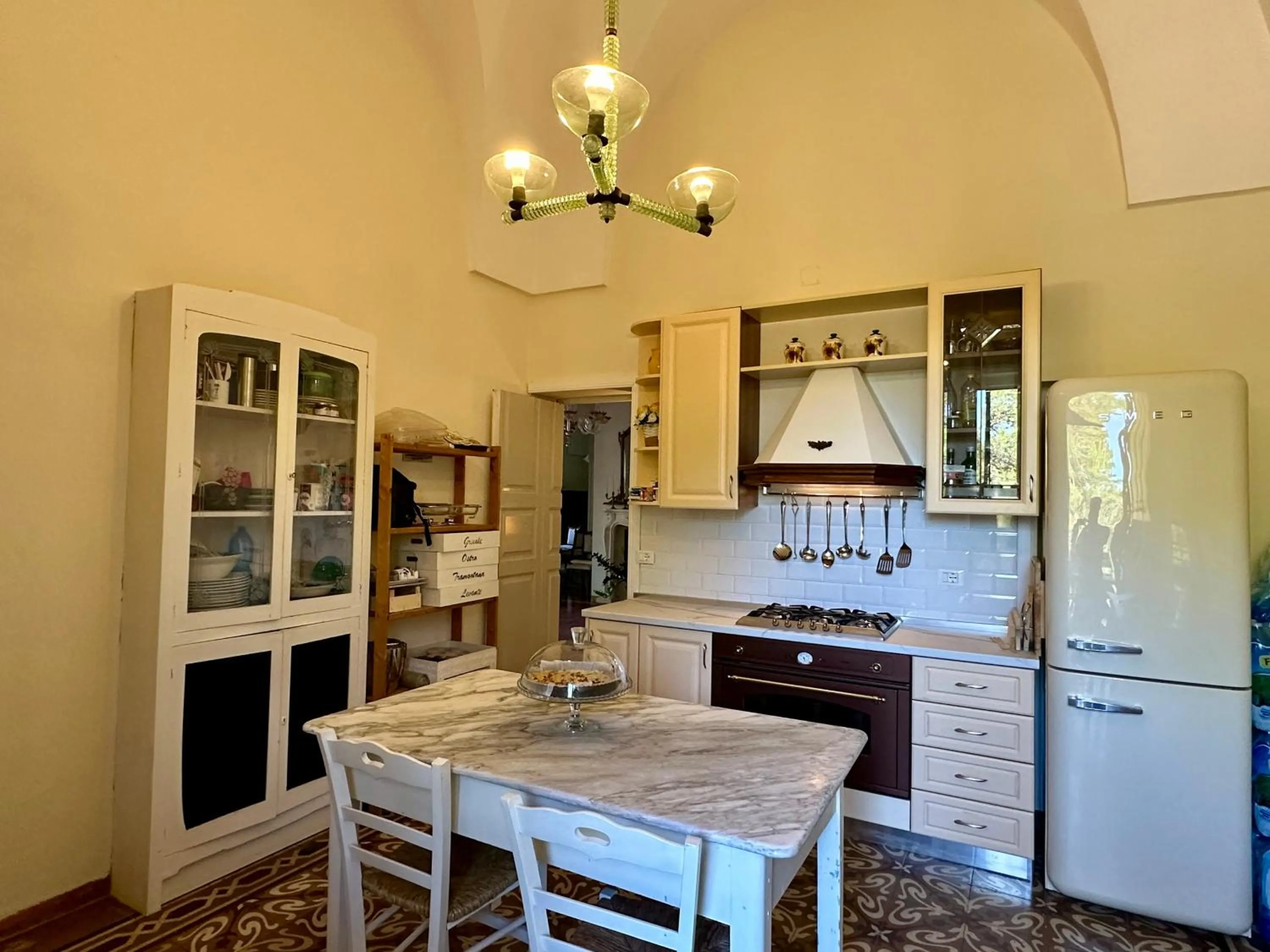 kitchen in Villa Scinata Dimora Storica