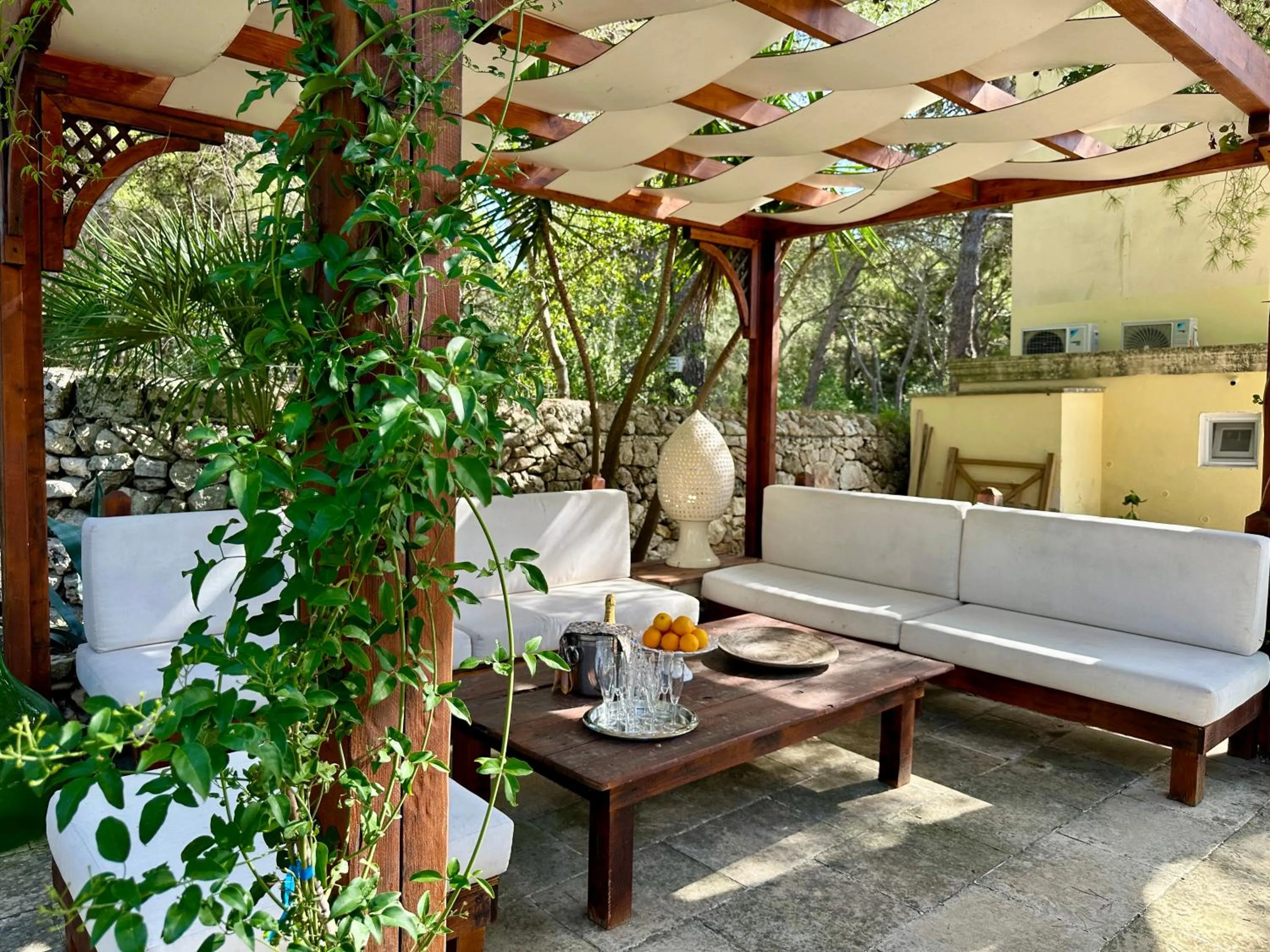 Patio in Villa Scinata Dimora Storica