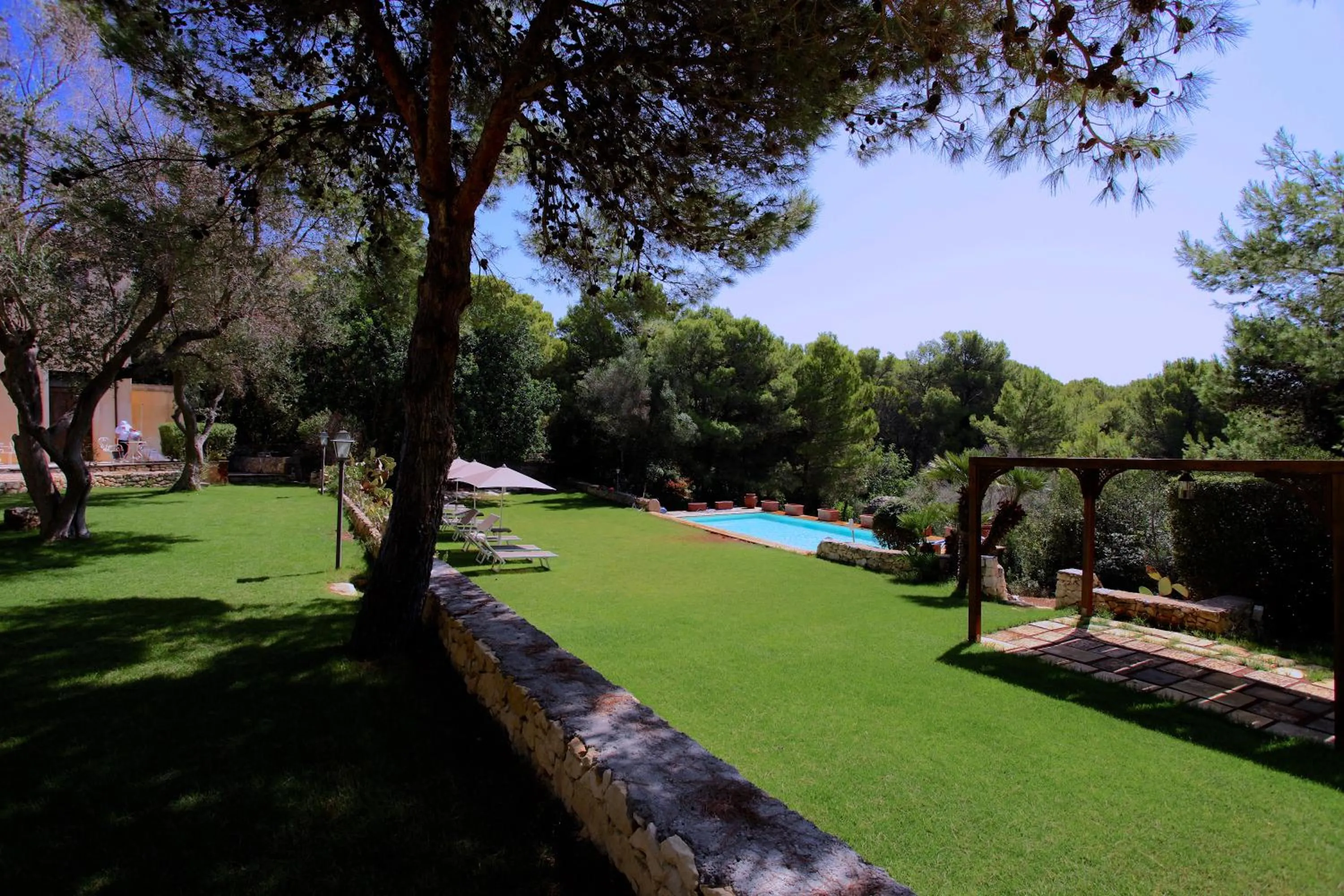 Natural landscape in Villa Scinata Dimora Storica