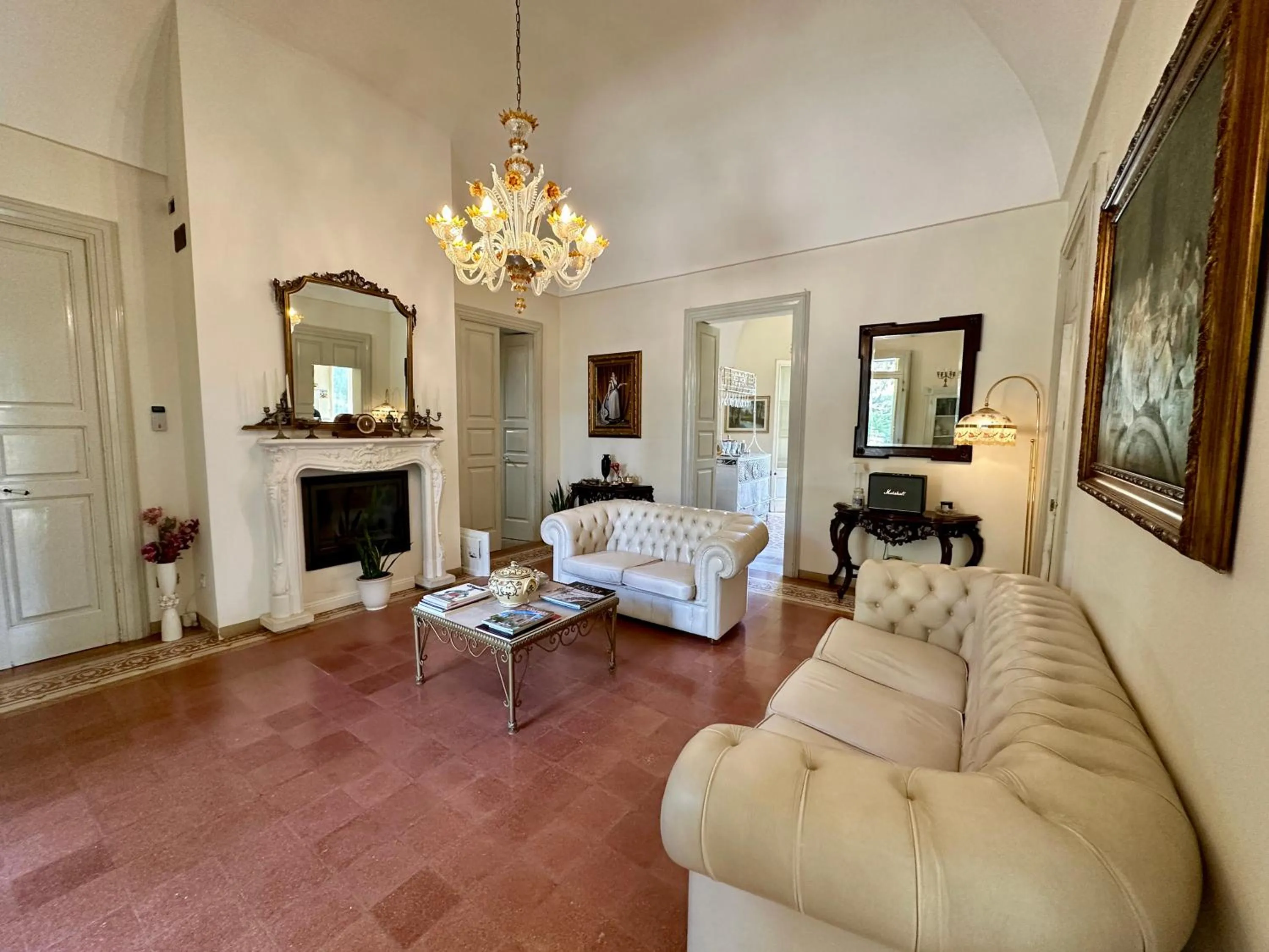 Lounge or bar in Villa Scinata Dimora Storica