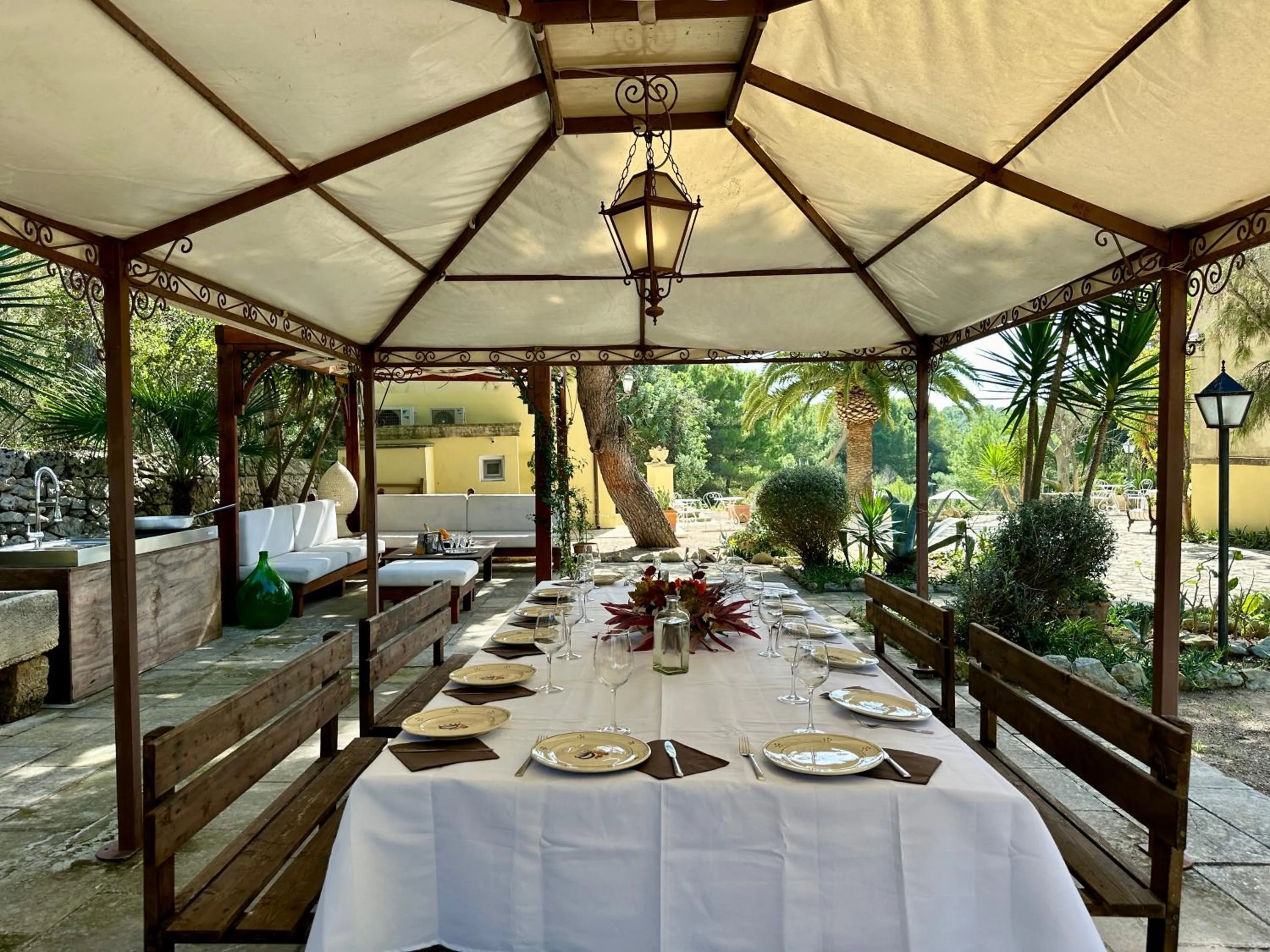 Patio in Villa Scinata Dimora Storica