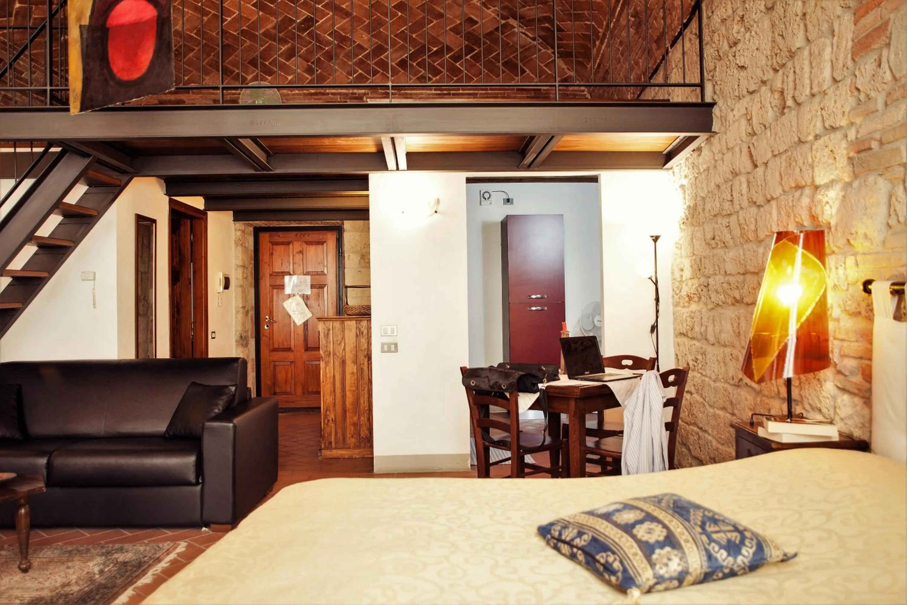 Living room, Bed in Residenza d'Epoca Palazzo Malfatti