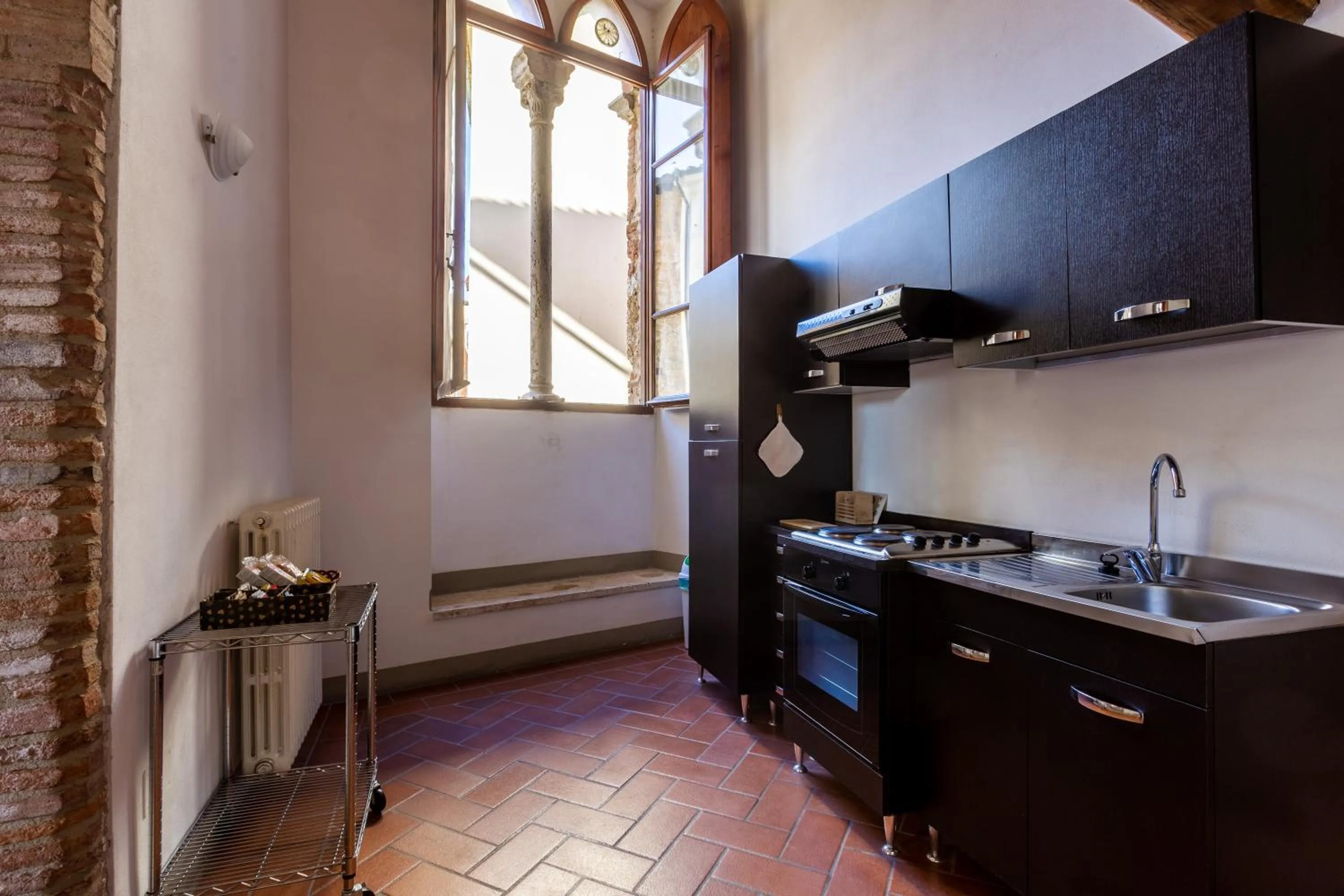 Kitchen or kitchenette in Residenza d'Epoca Palazzo Malfatti