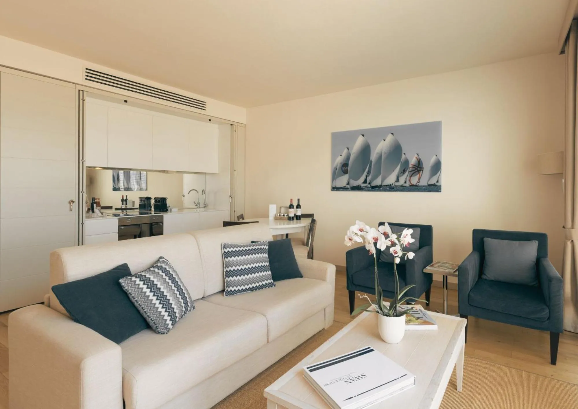 Living room in Marina di Scarlino Resort