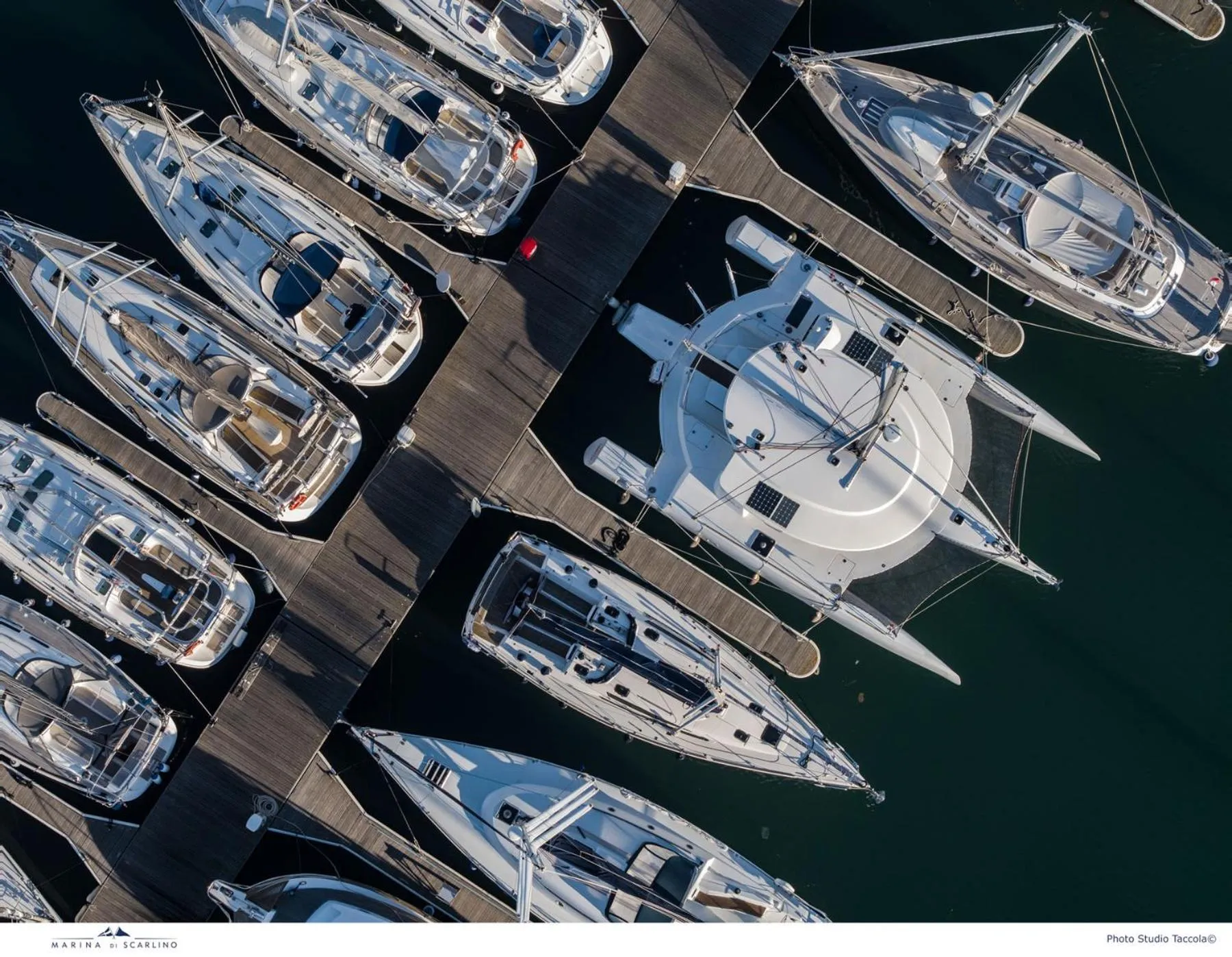 Bird's eye view in Marina di Scarlino Resort