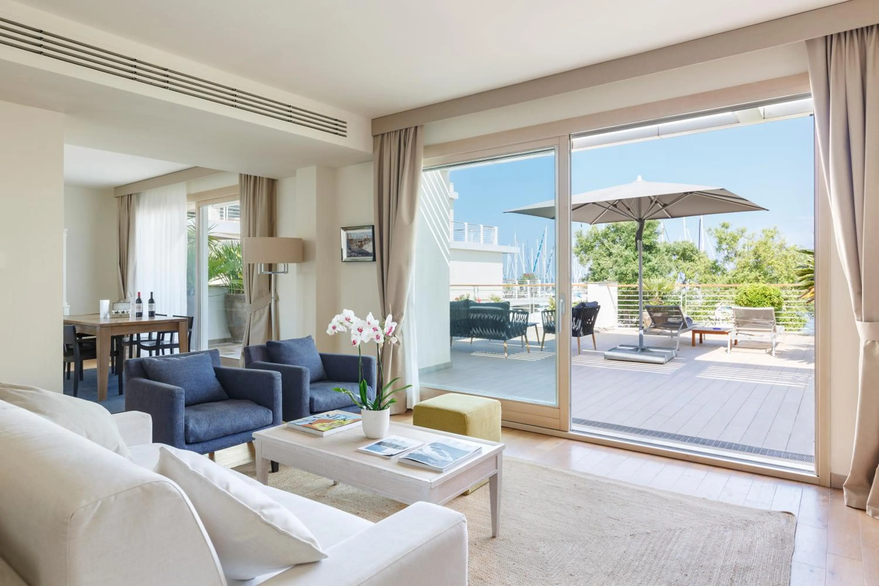 Living room in Marina di Scarlino Resort