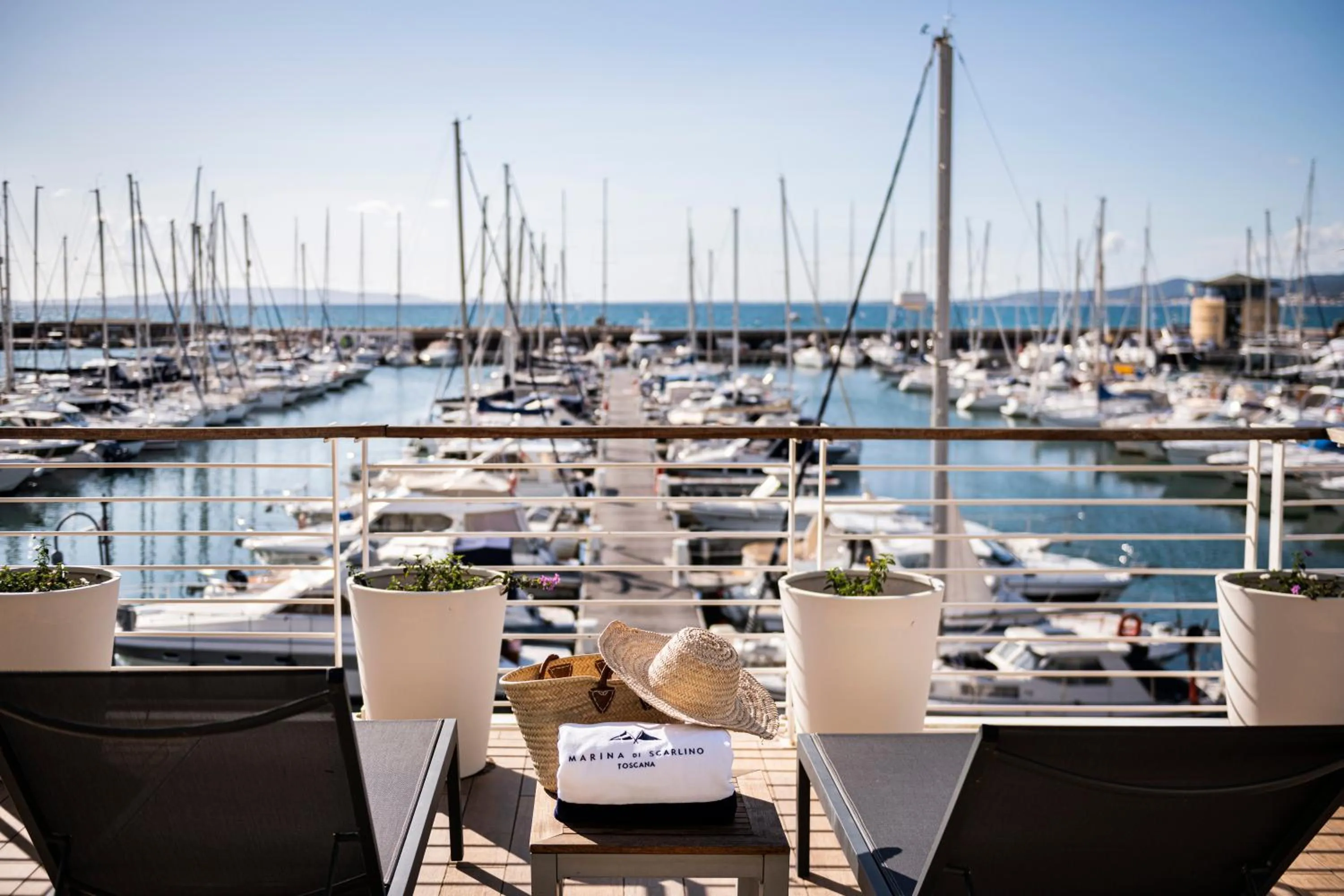 Solarium in Marina di Scarlino Resort