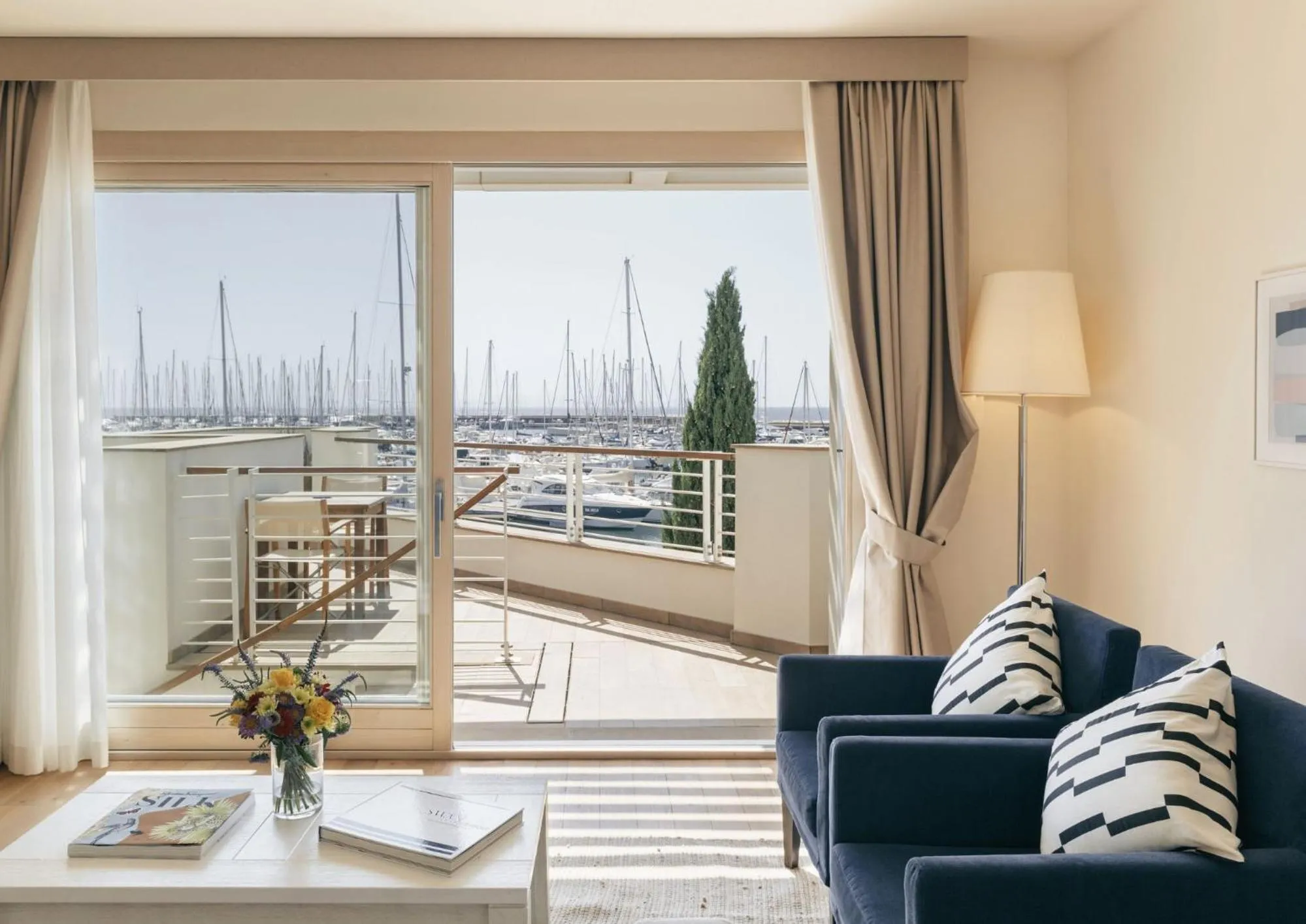 Living room in Marina di Scarlino Resort