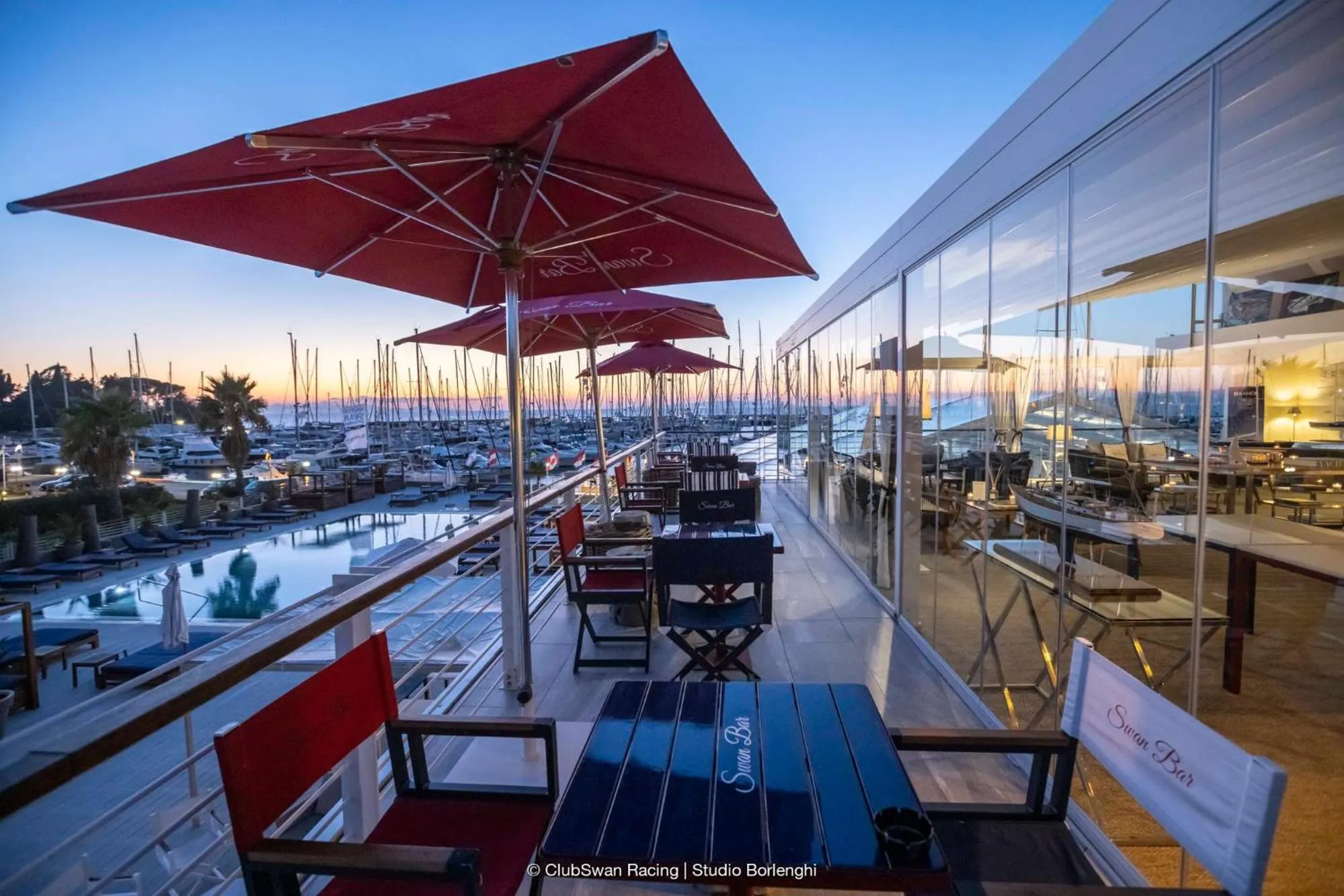 Pool view in Marina di Scarlino Resort