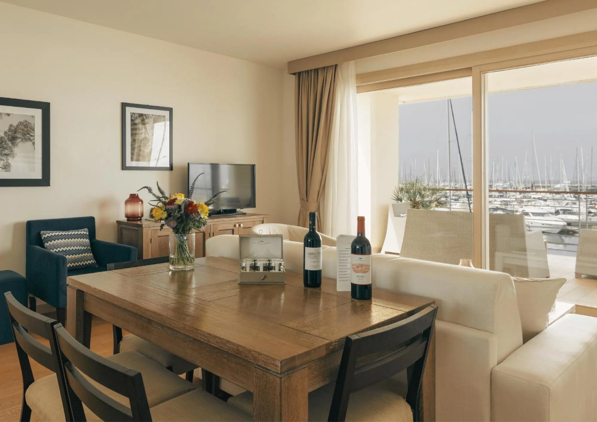 Living room in Marina di Scarlino Resort