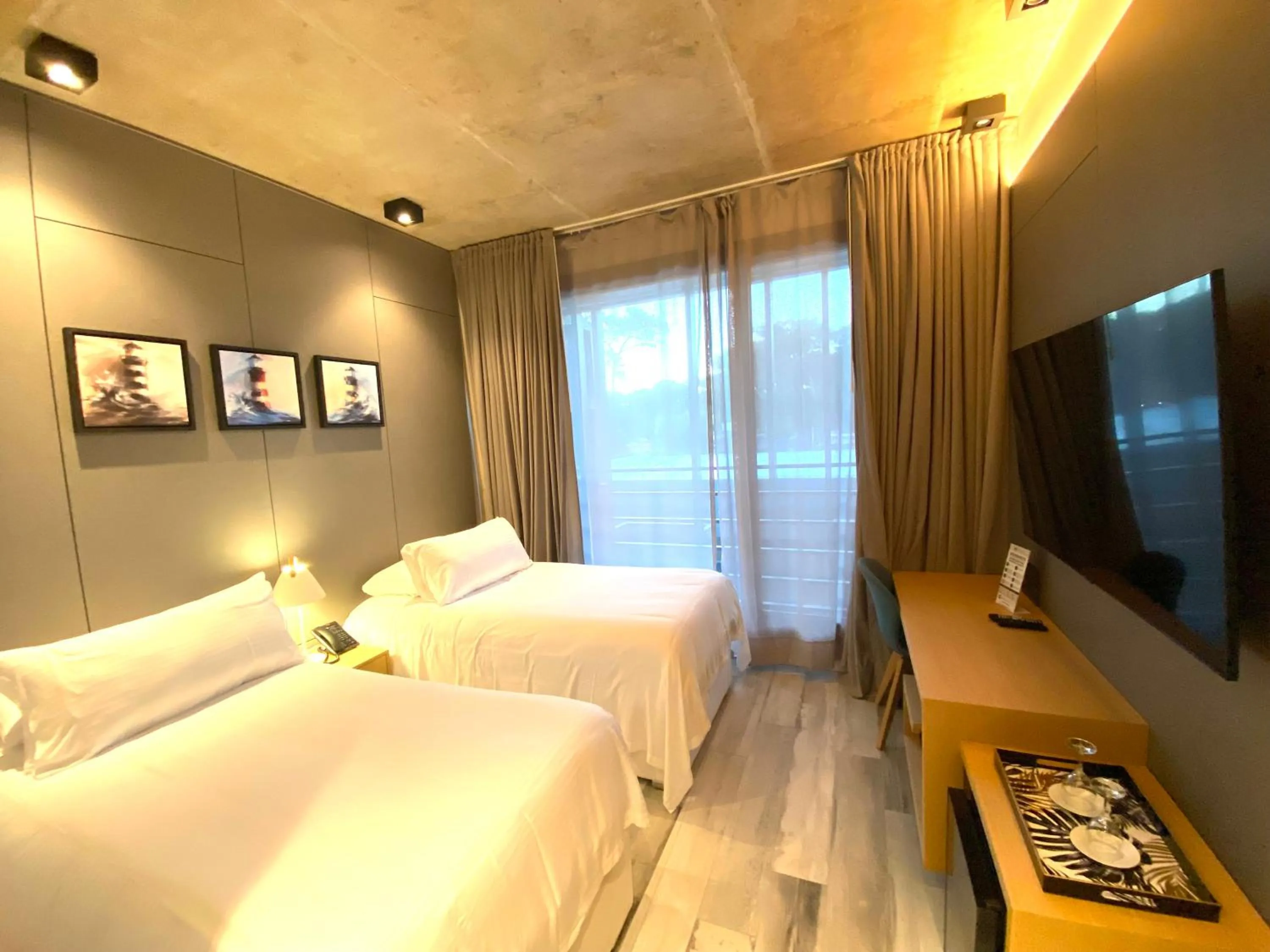 Bedroom, Bed in La Capilla - Punta del Este