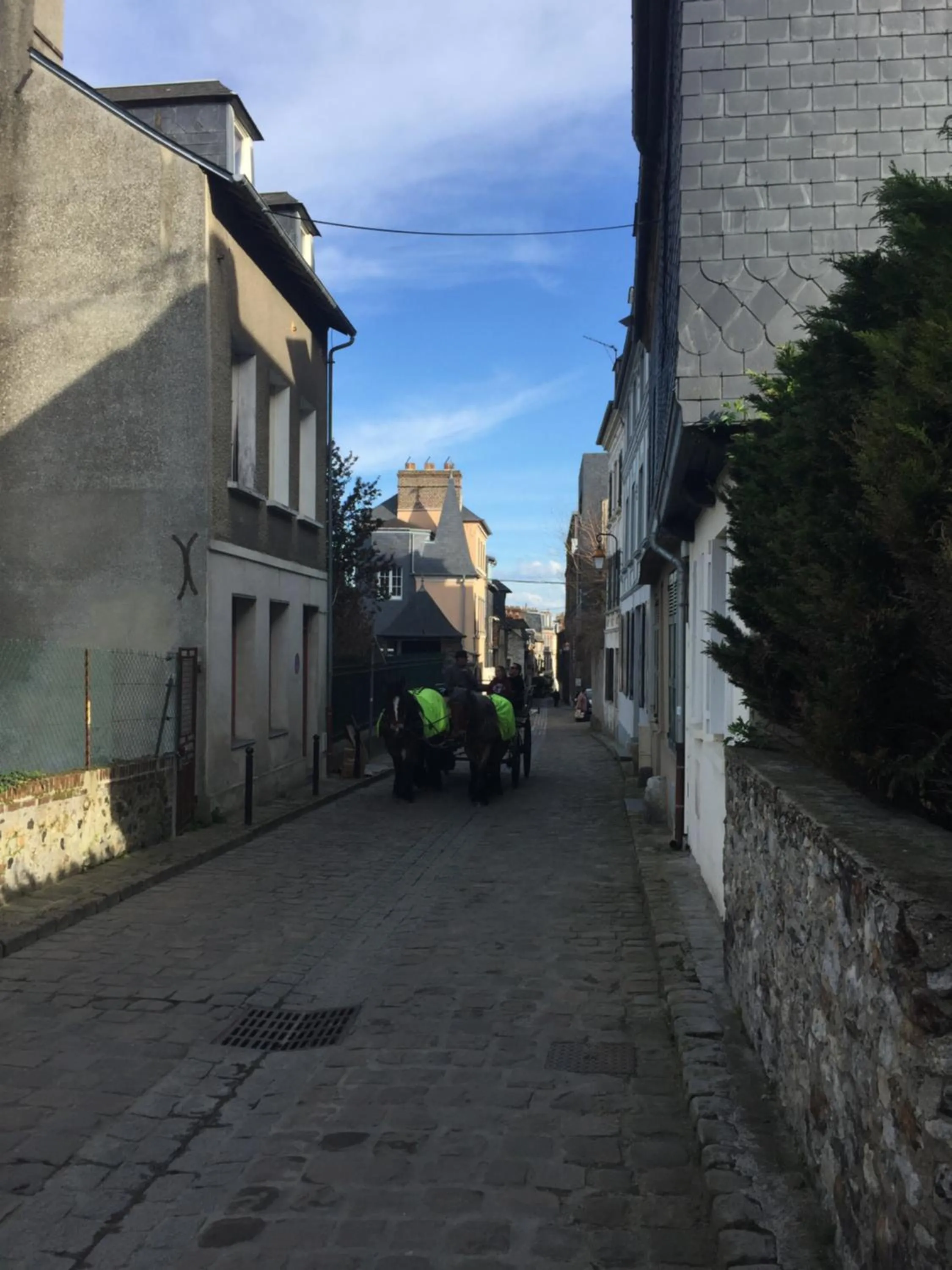 Street view in Honfleur à deux