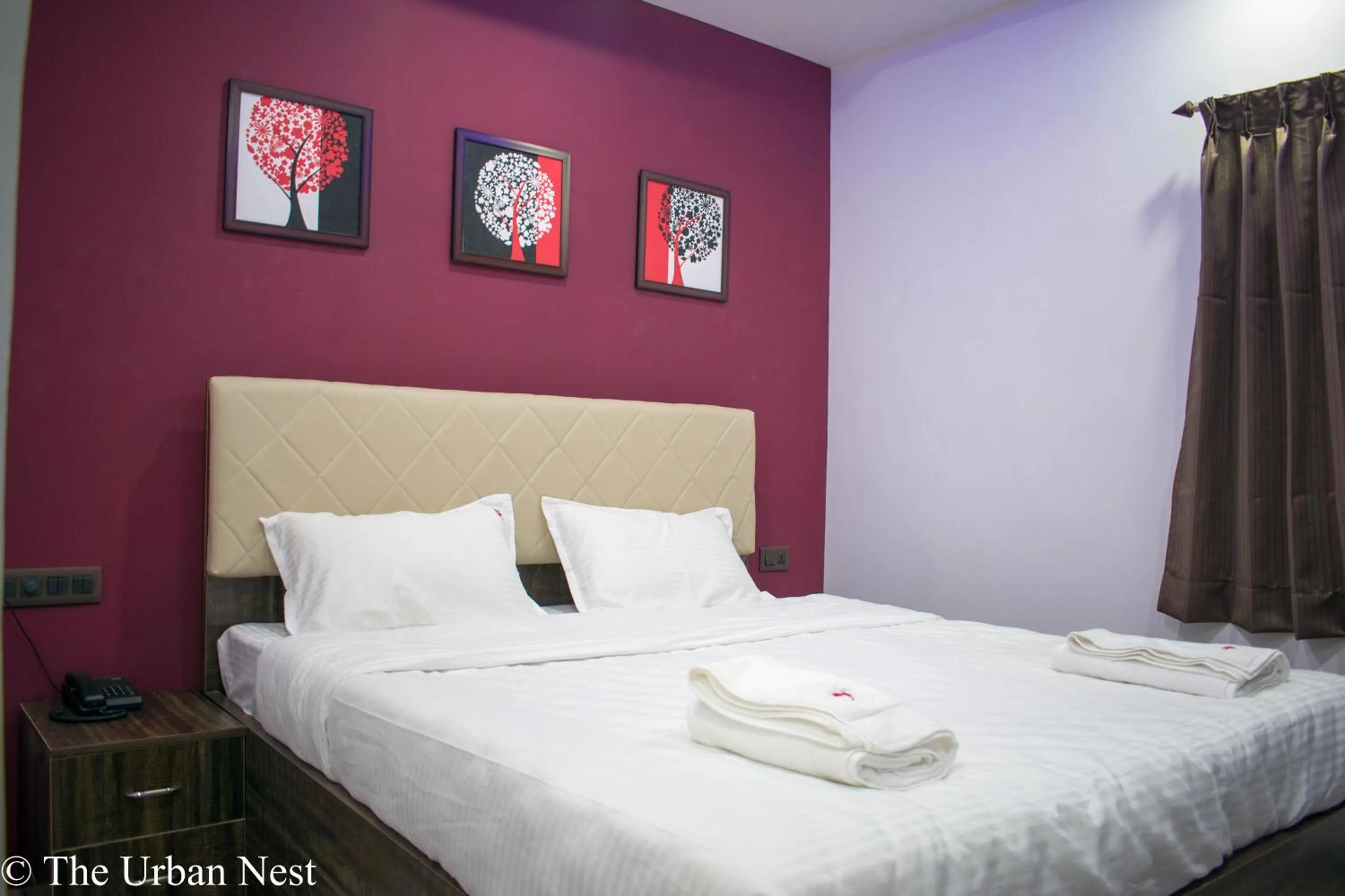 Bedroom, Bed in The Urban Nest