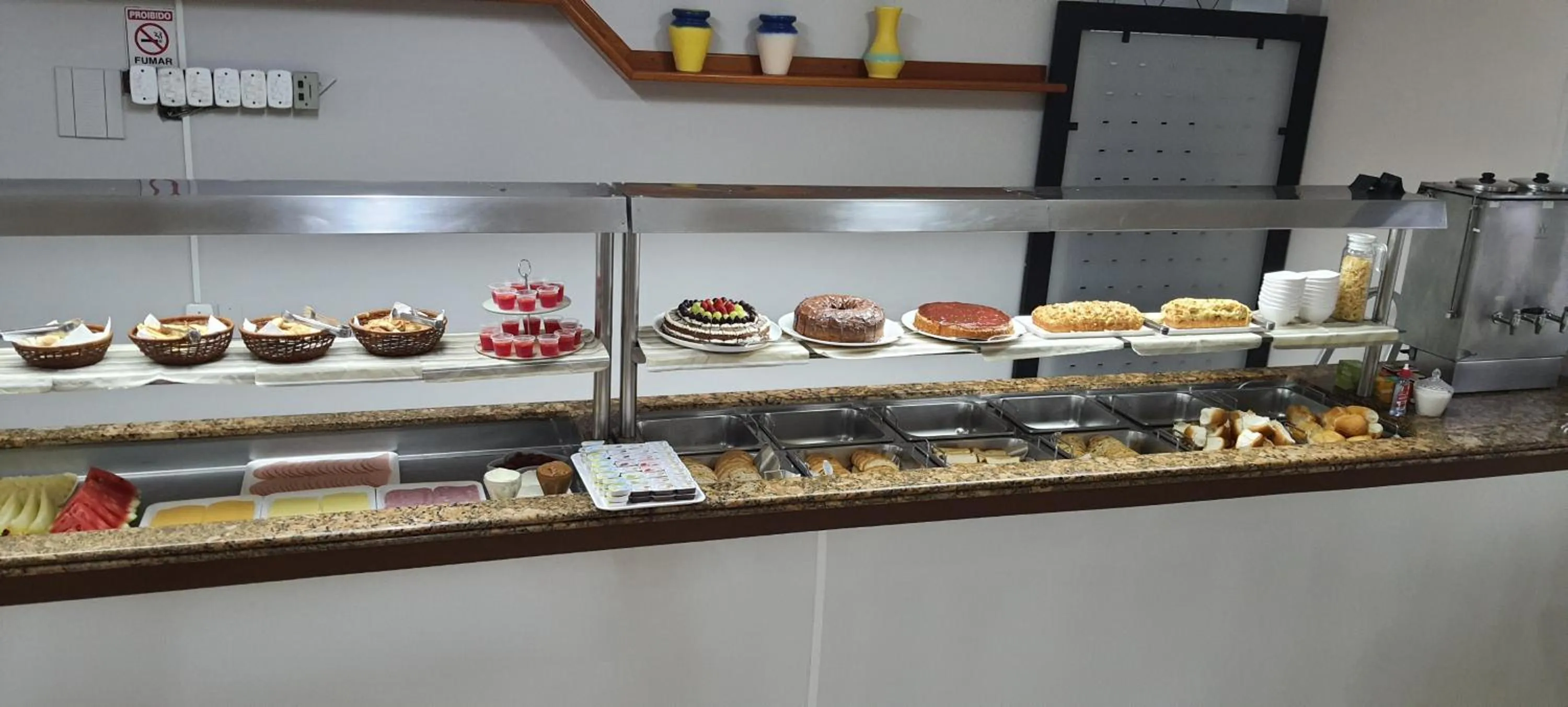 Breakfast in Hotel Pousada Ilha do Mar Bombinhas