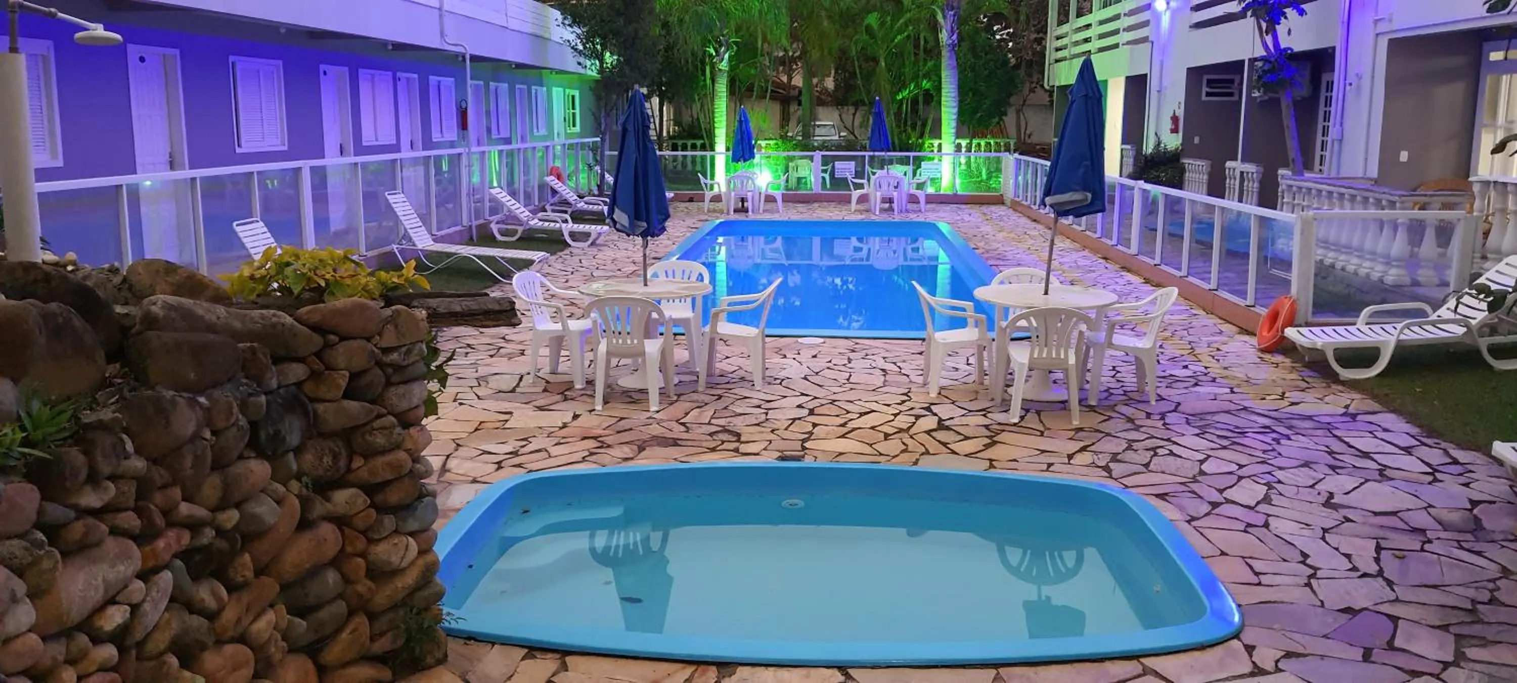 Pool view in Hotel Pousada Ilha do Mar Bombinhas