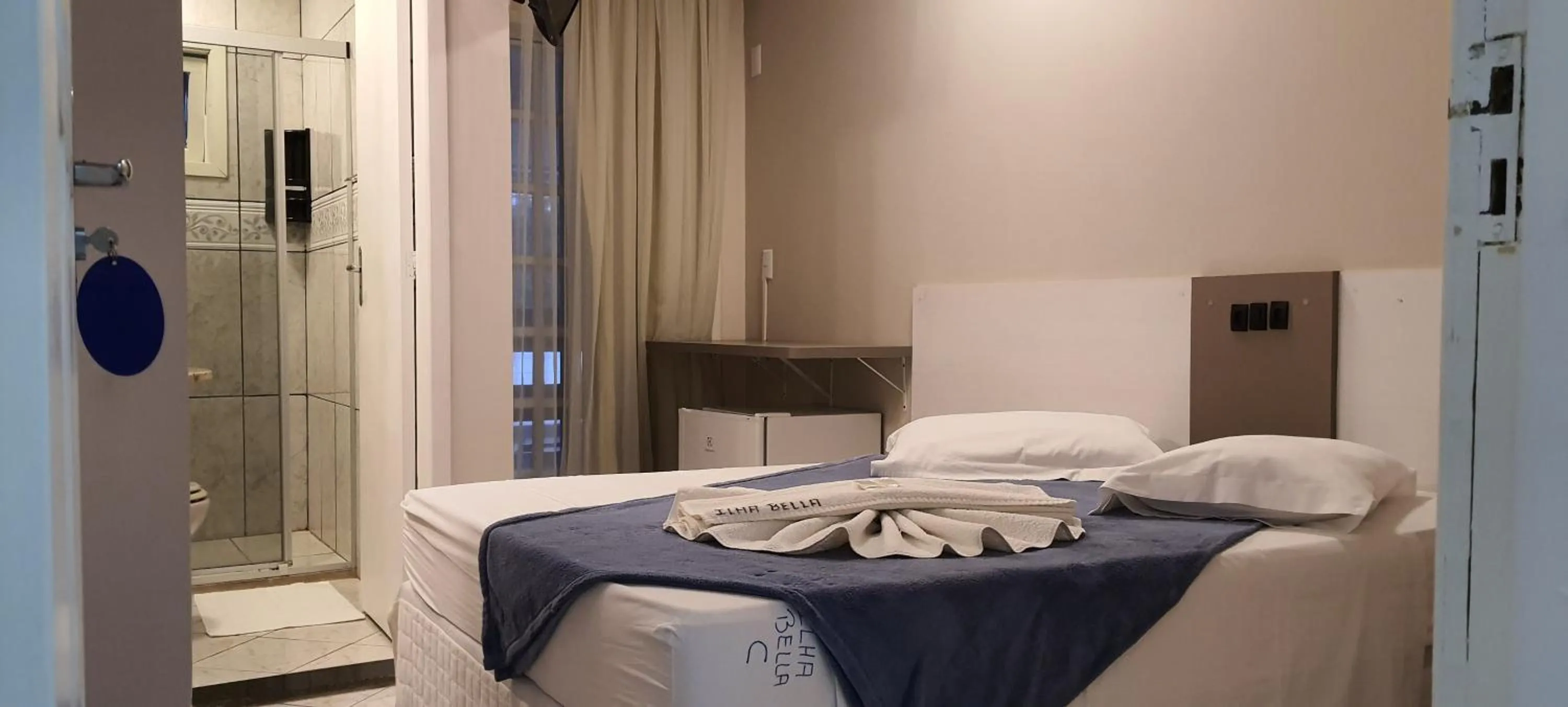 Bed in Hotel Pousada Ilha do Mar Bombinhas