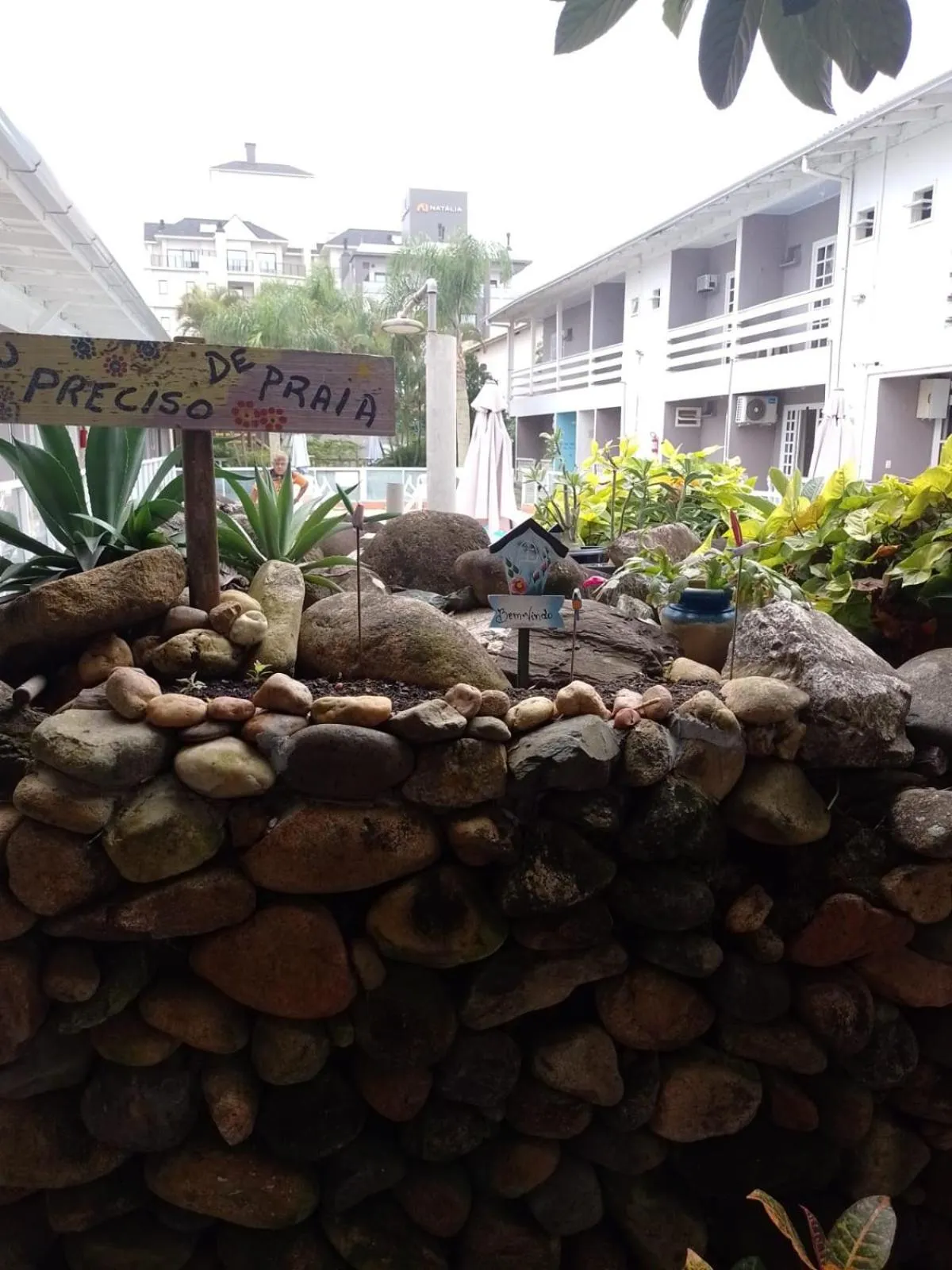 Garden view in Hotel Pousada Ilha do Mar Bombinhas