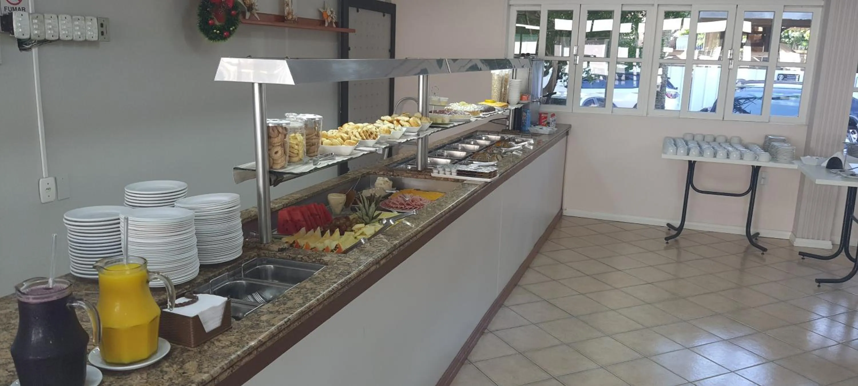 Breakfast in Hotel Pousada Ilha do Mar Bombinhas