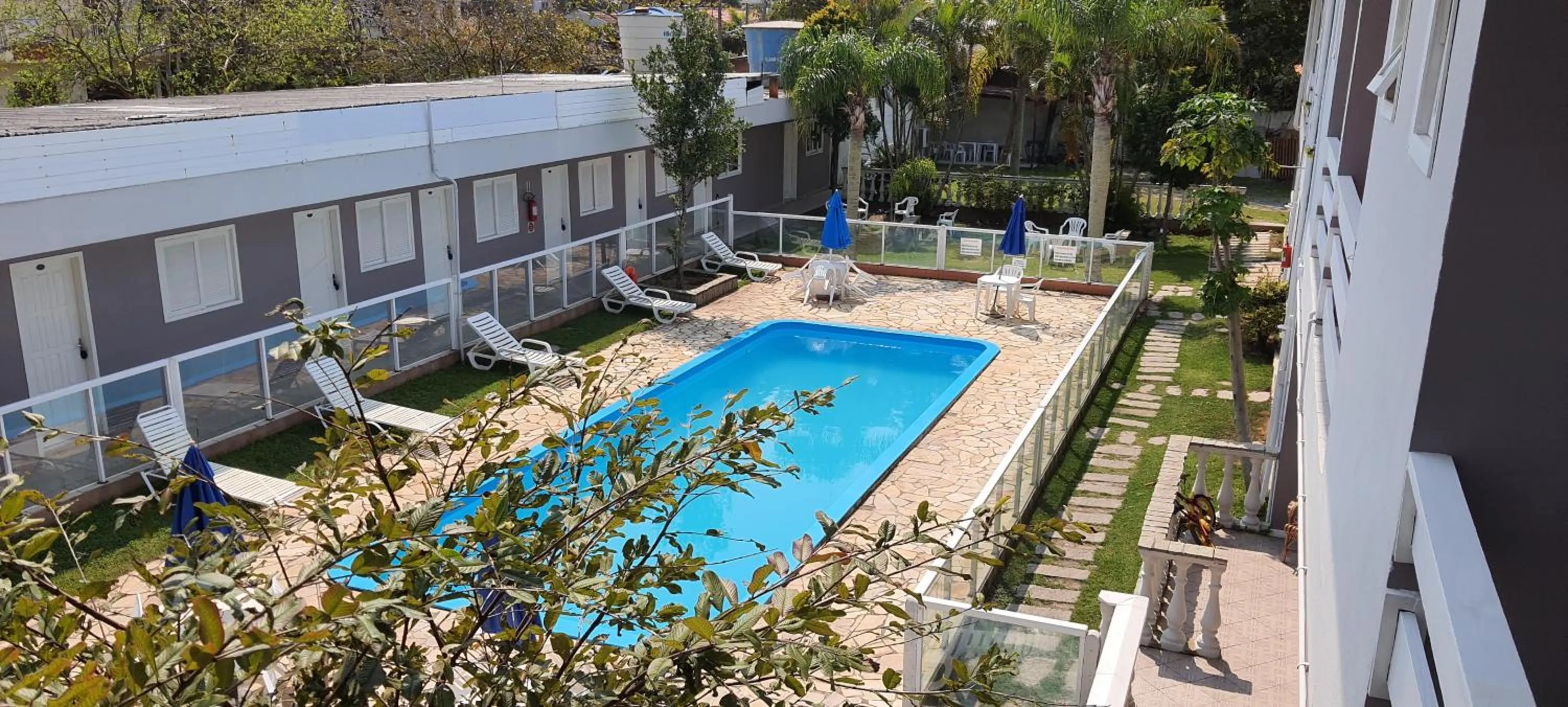 Pool view in Hotel Pousada Ilha do Mar Bombinhas