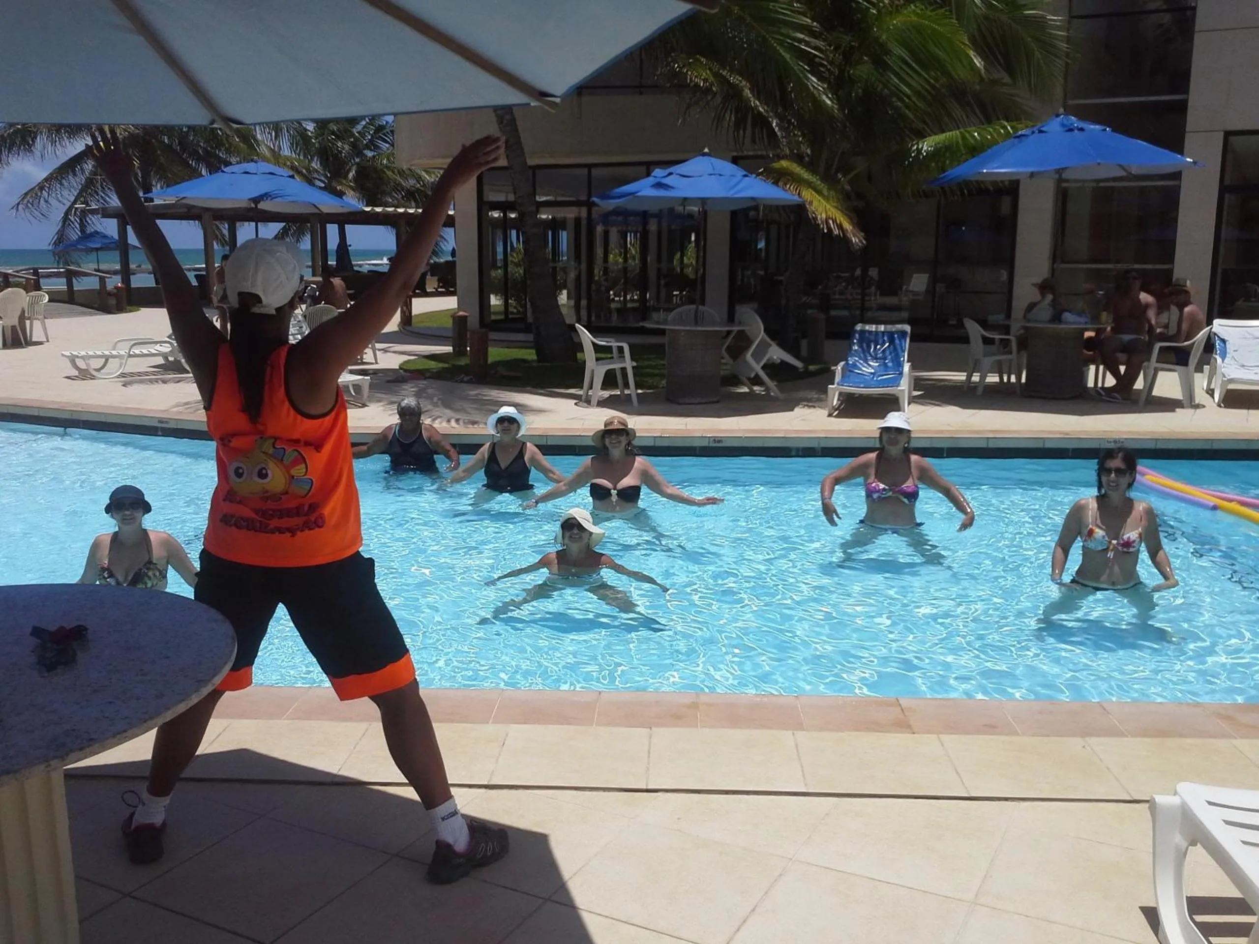 People in Village Barra Hotel