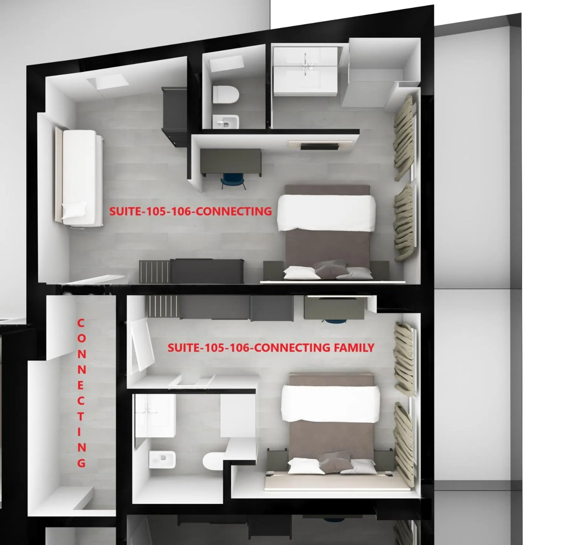 Bed in HOTEL VENICE BEACH HVB 34 Lifestyle 4 Superior