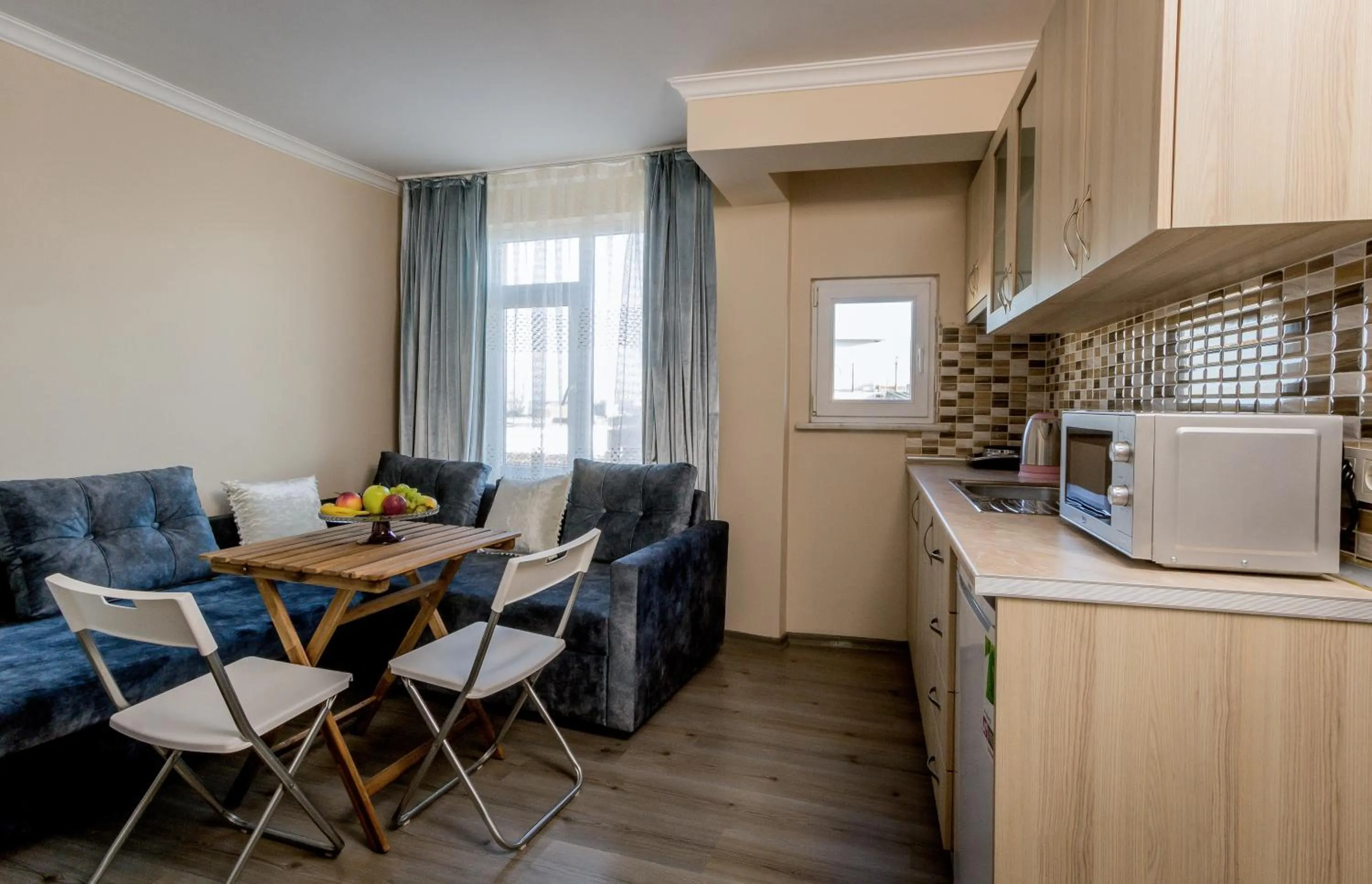 Kitchen or kitchenette, Kitchen/Kitchenette in carvan hotel