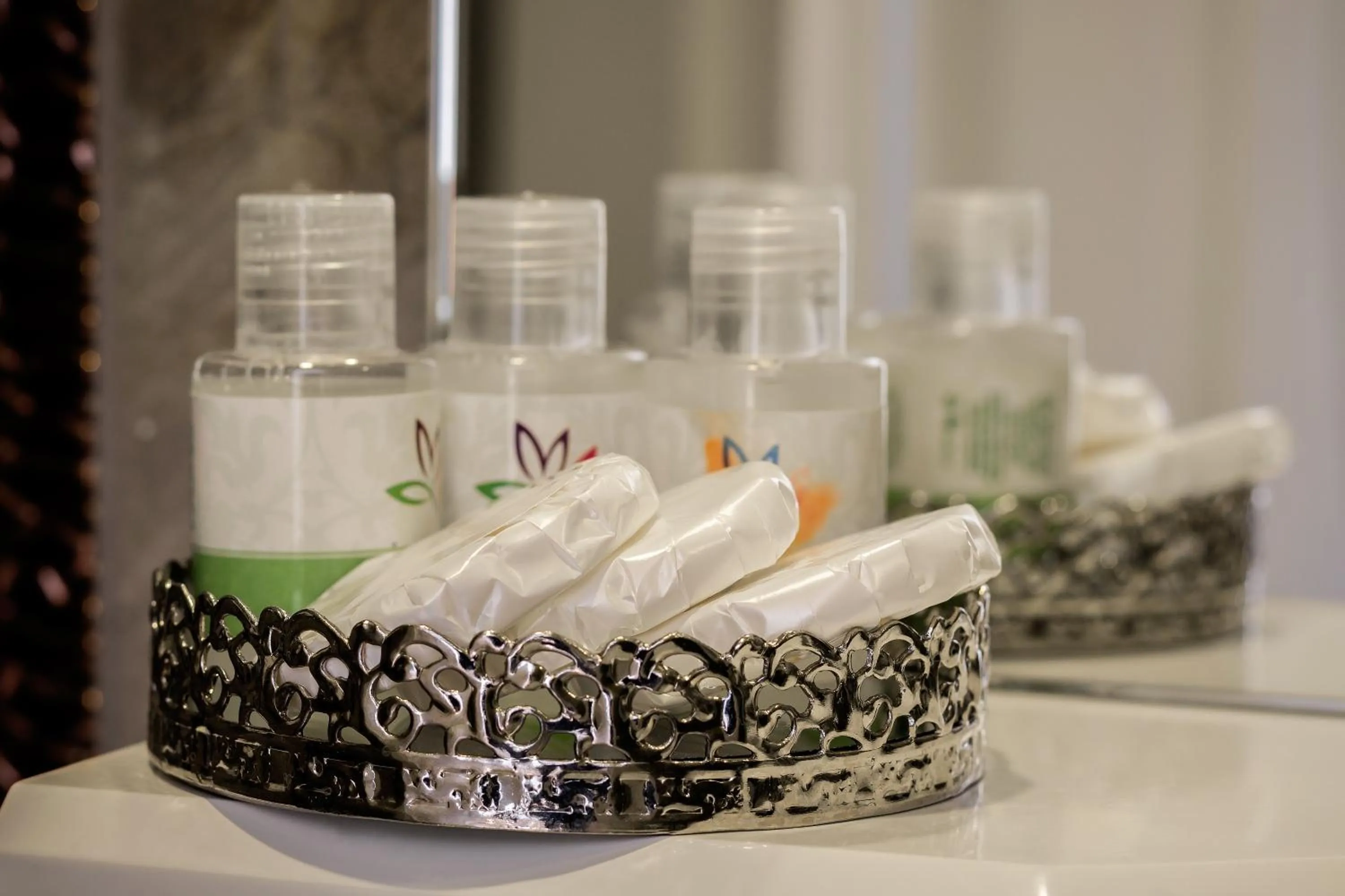 Bathroom in carvan hotel