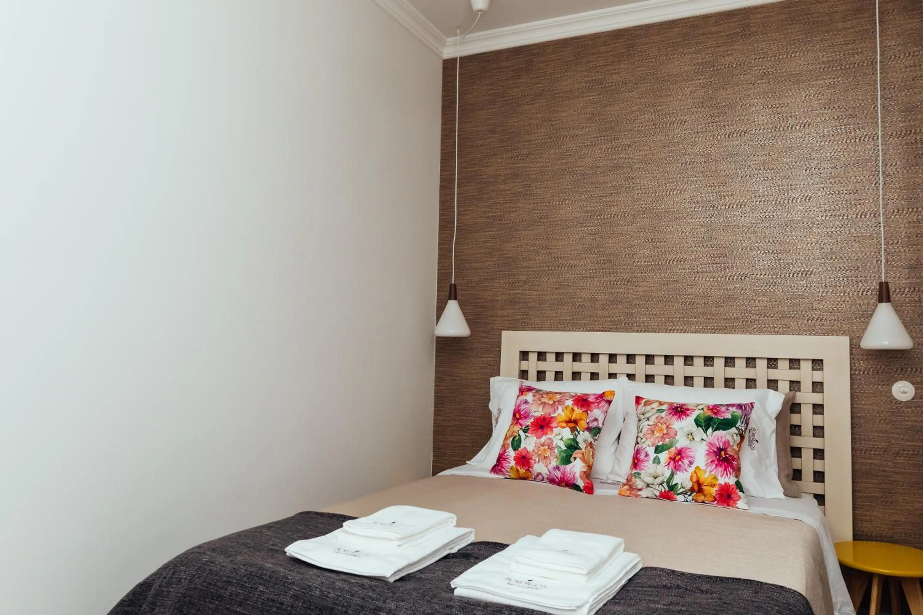 Bed in Bordallo's Prime Apartments