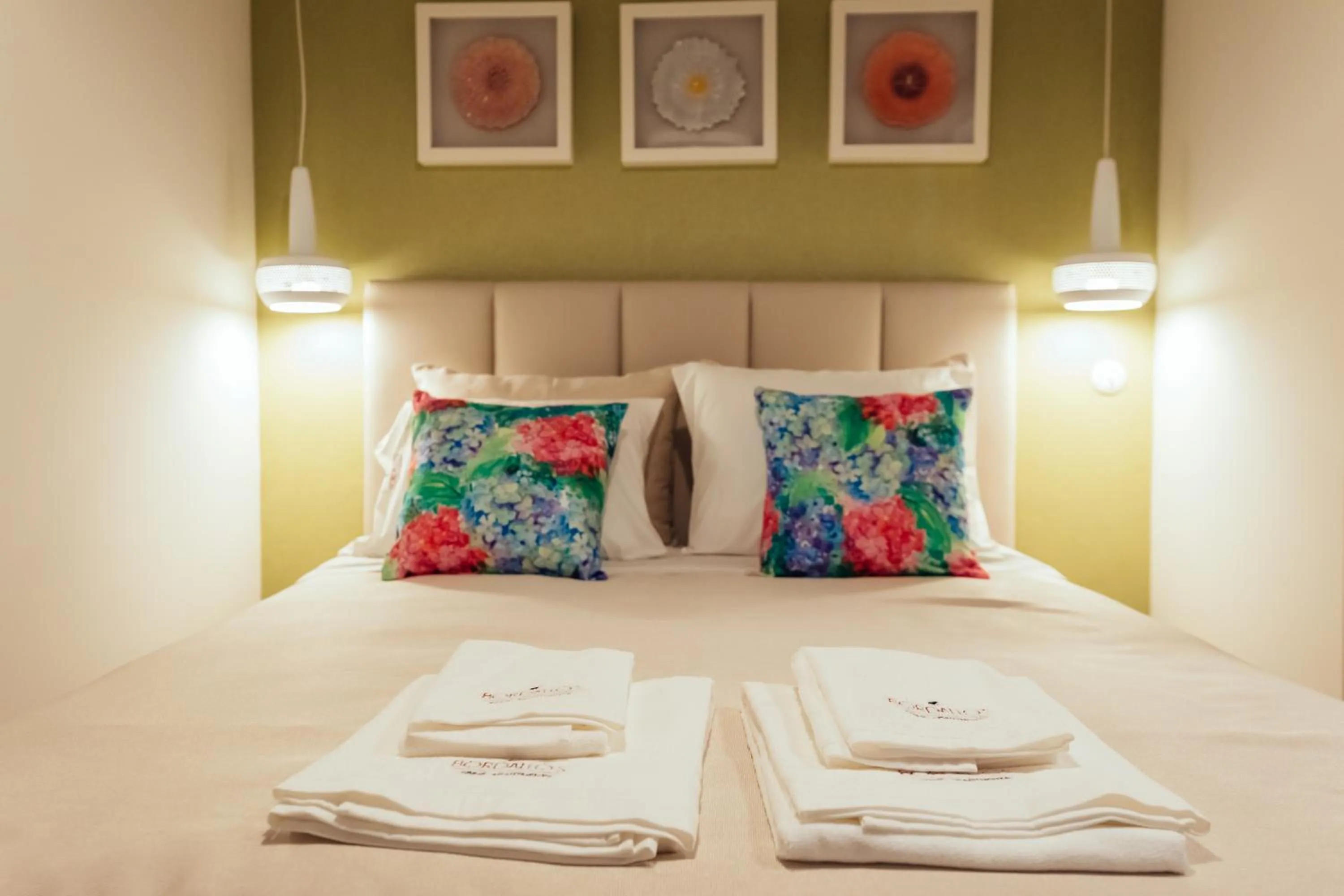 Bed in Bordallo's Prime Apartments
