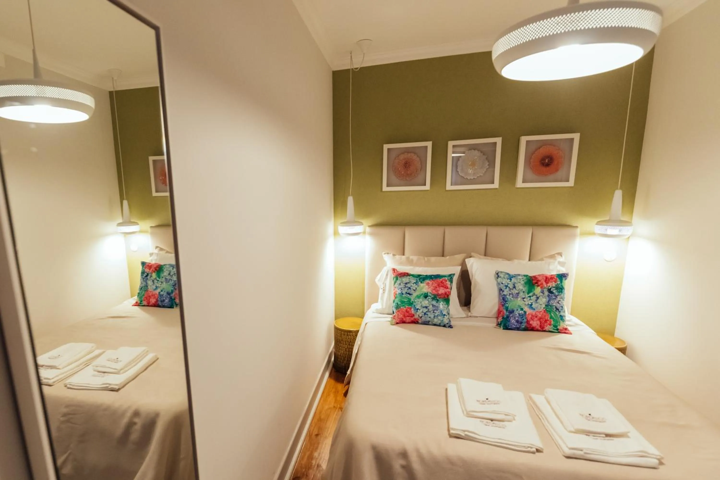Bed in Bordallo's Prime Apartments
